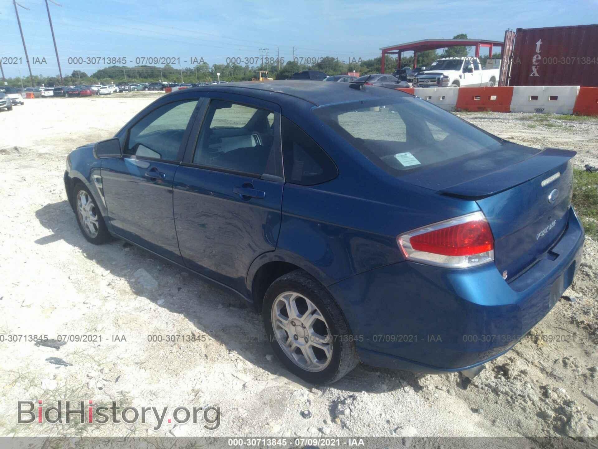 2008 FORD FOCUS - VIN: 1FAHP35N98W264689 - Фото 3