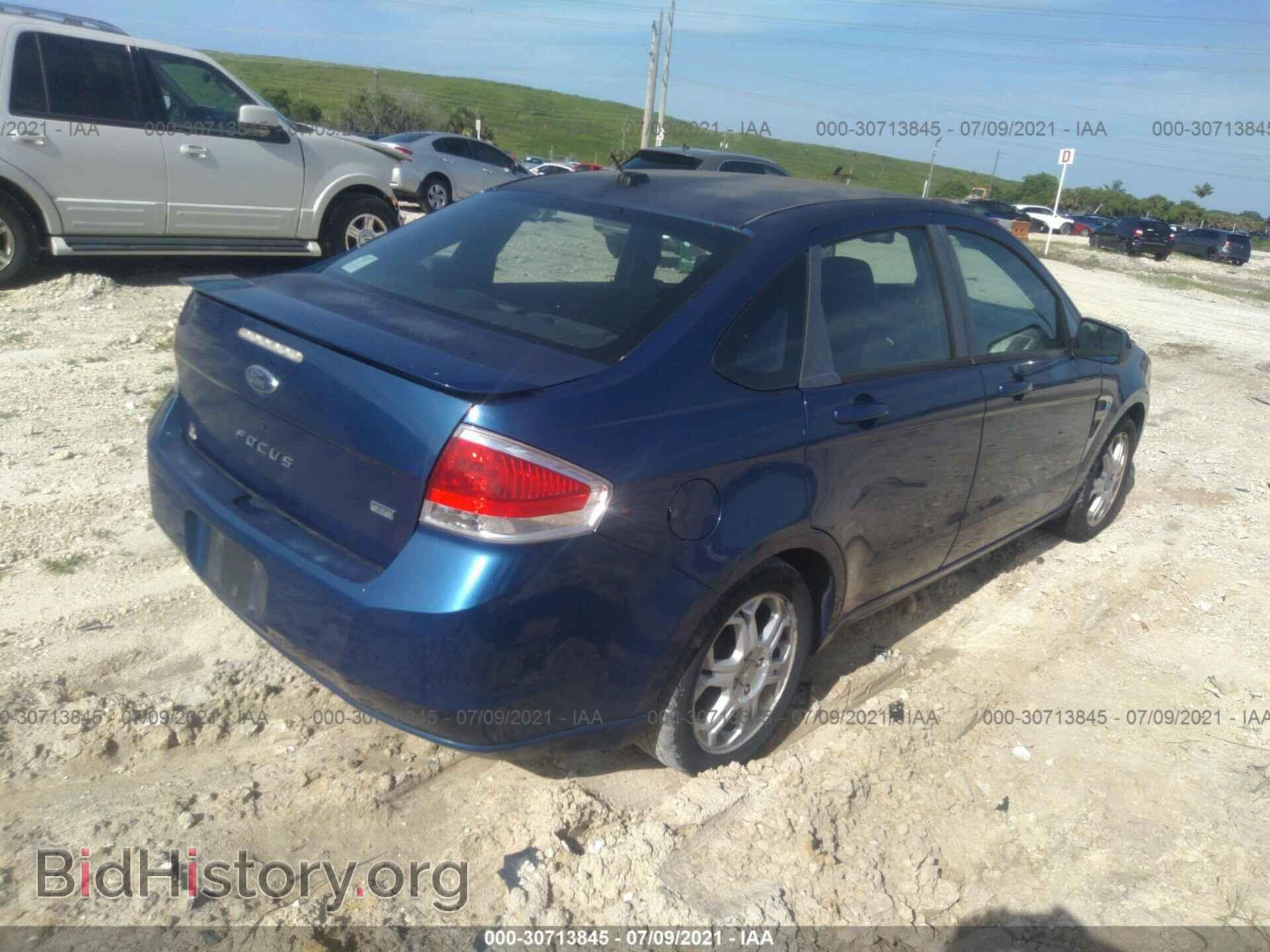 2008 FORD FOCUS - VIN: 1FAHP35N98W264689 - Фото 4