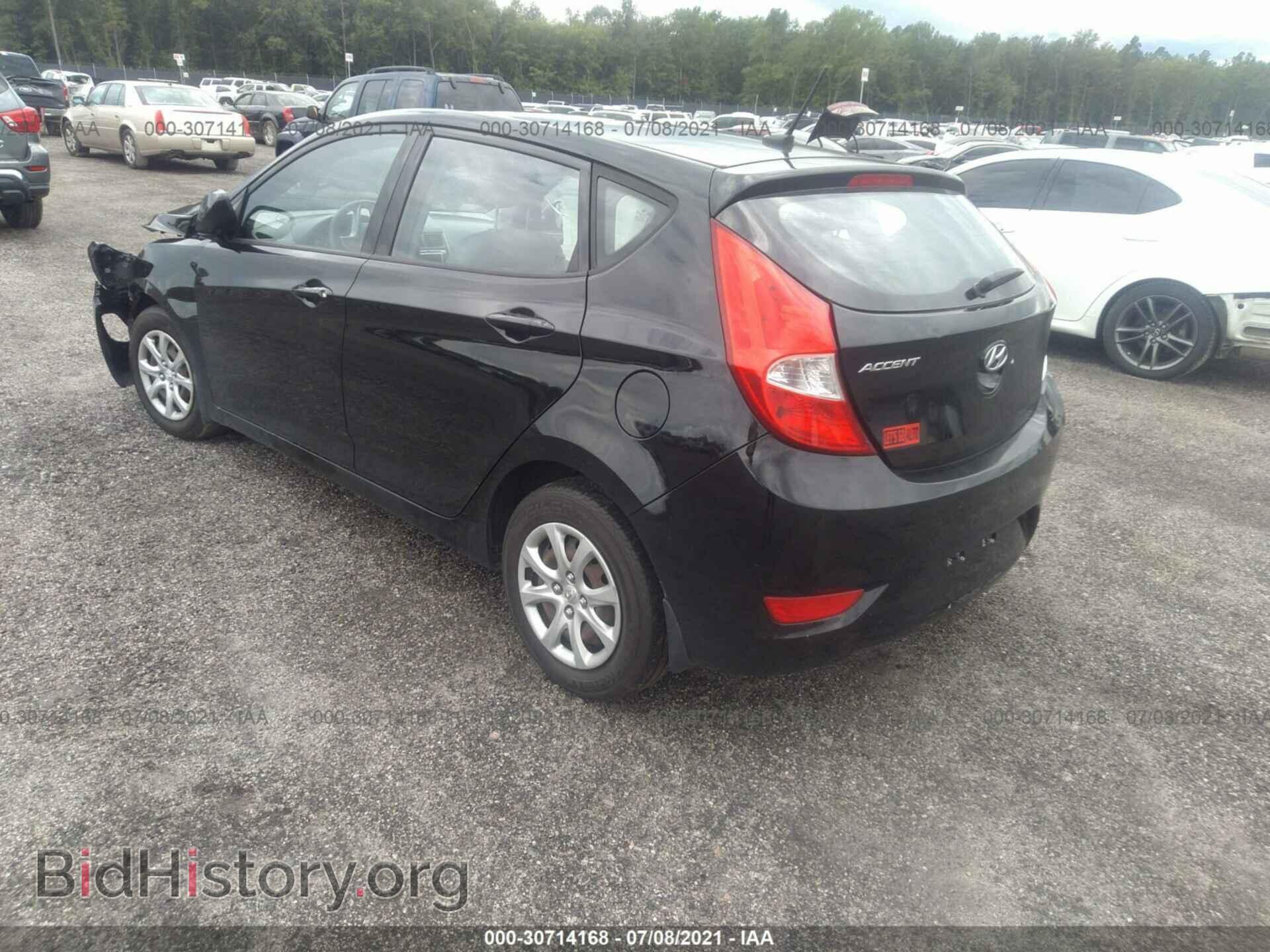 2014 HYUNDAI ACCENT - VIN: KMHCT5AEXEU153444 - Фото 3