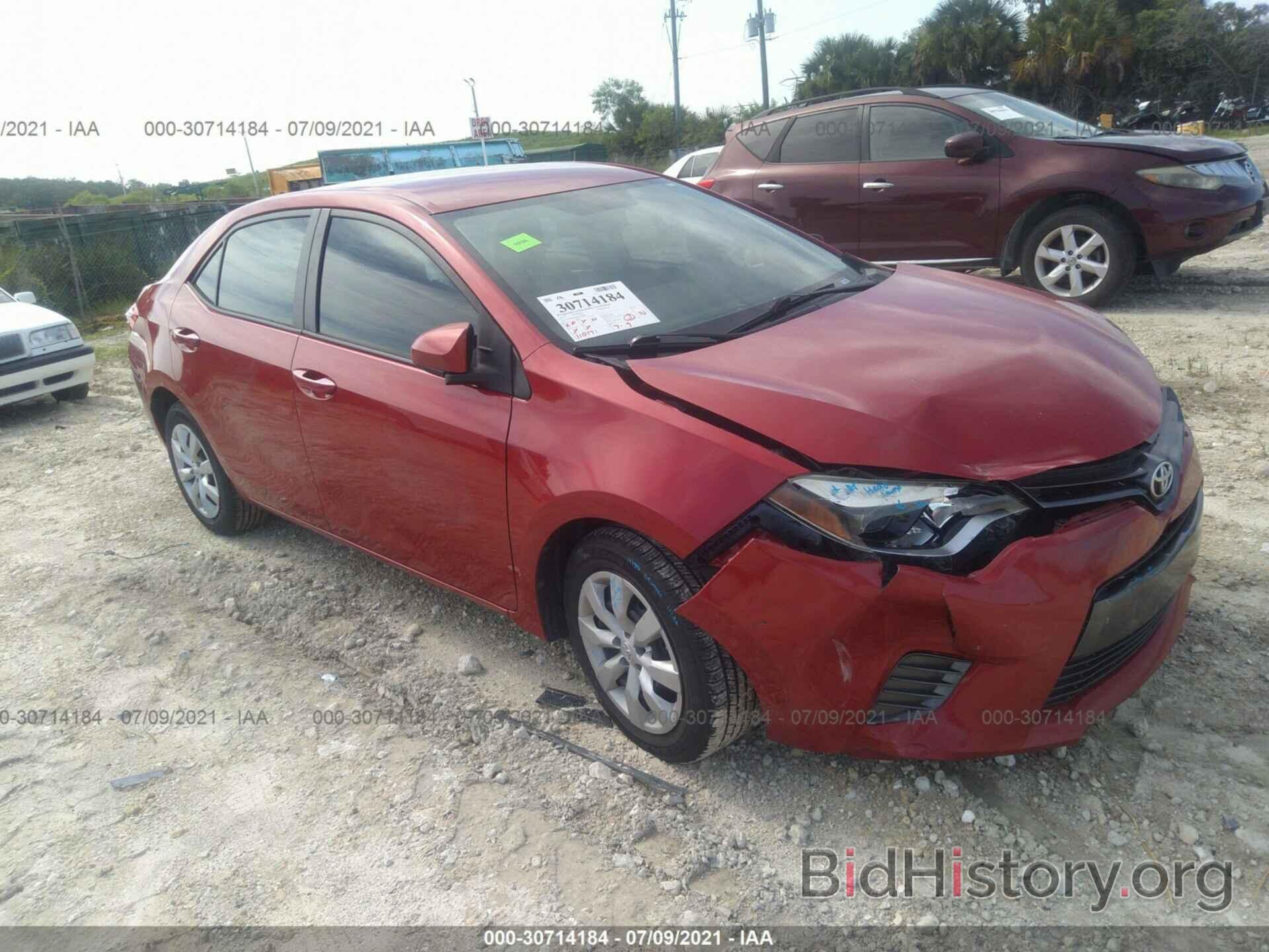 Photo 2T1BURHE6FC432382 - TOYOTA COROLLA 2015