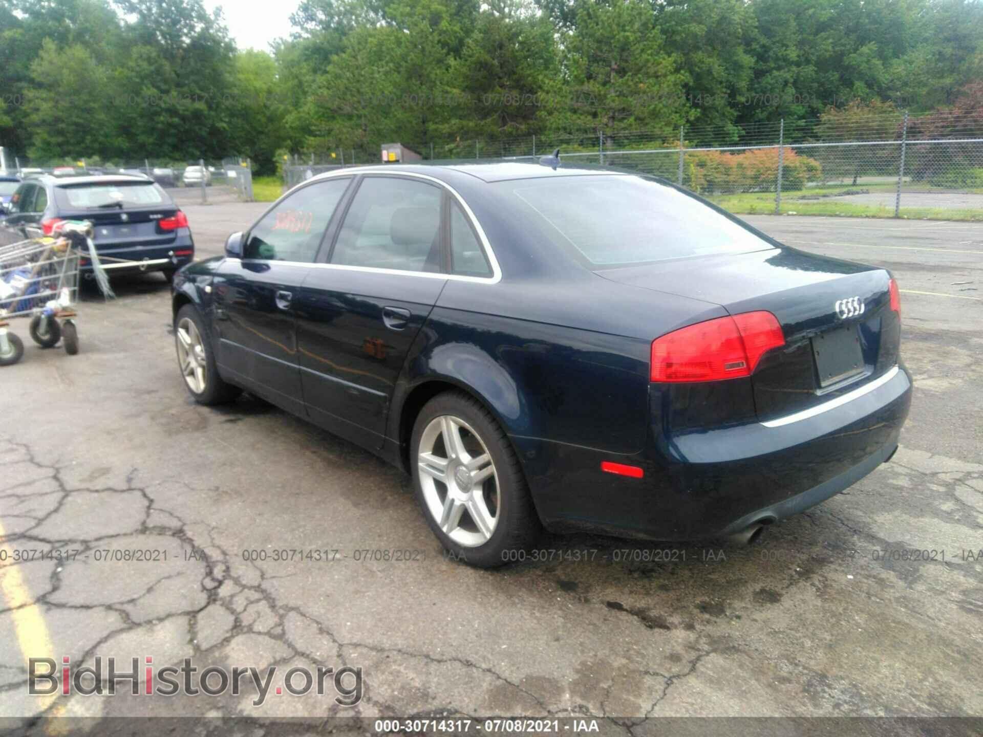 2007 AUDI A4 - VIN: WAUDF78E97A138193 - Фото 3