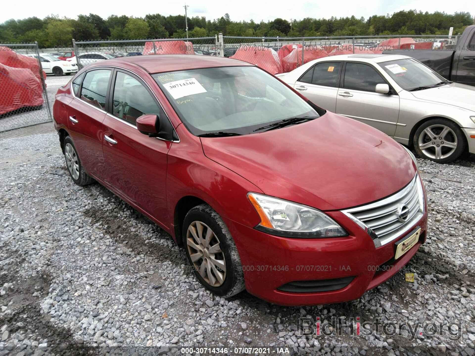 Photo 3N1AB7AP8EL692234 - NISSAN SENTRA 2014