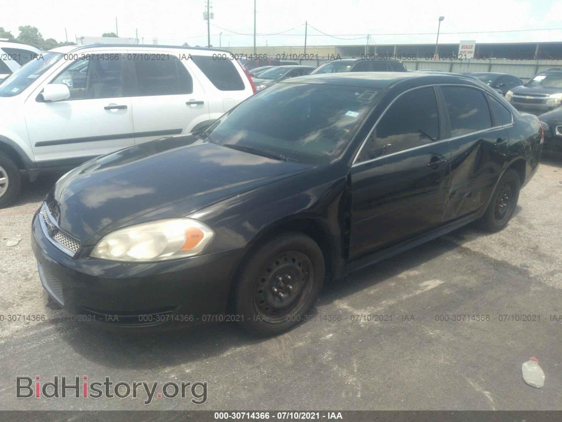 2013 CHEVROLET IMPALA - VIN: 2G1WF5E31D1206858 - Фото 2