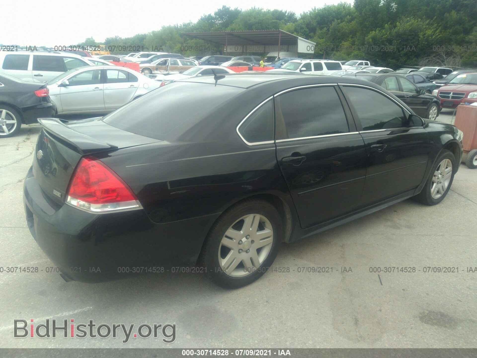 2013 CHEVROLET IMPALA - VIN: 2G1WB5E35D1121257 - Фото 4