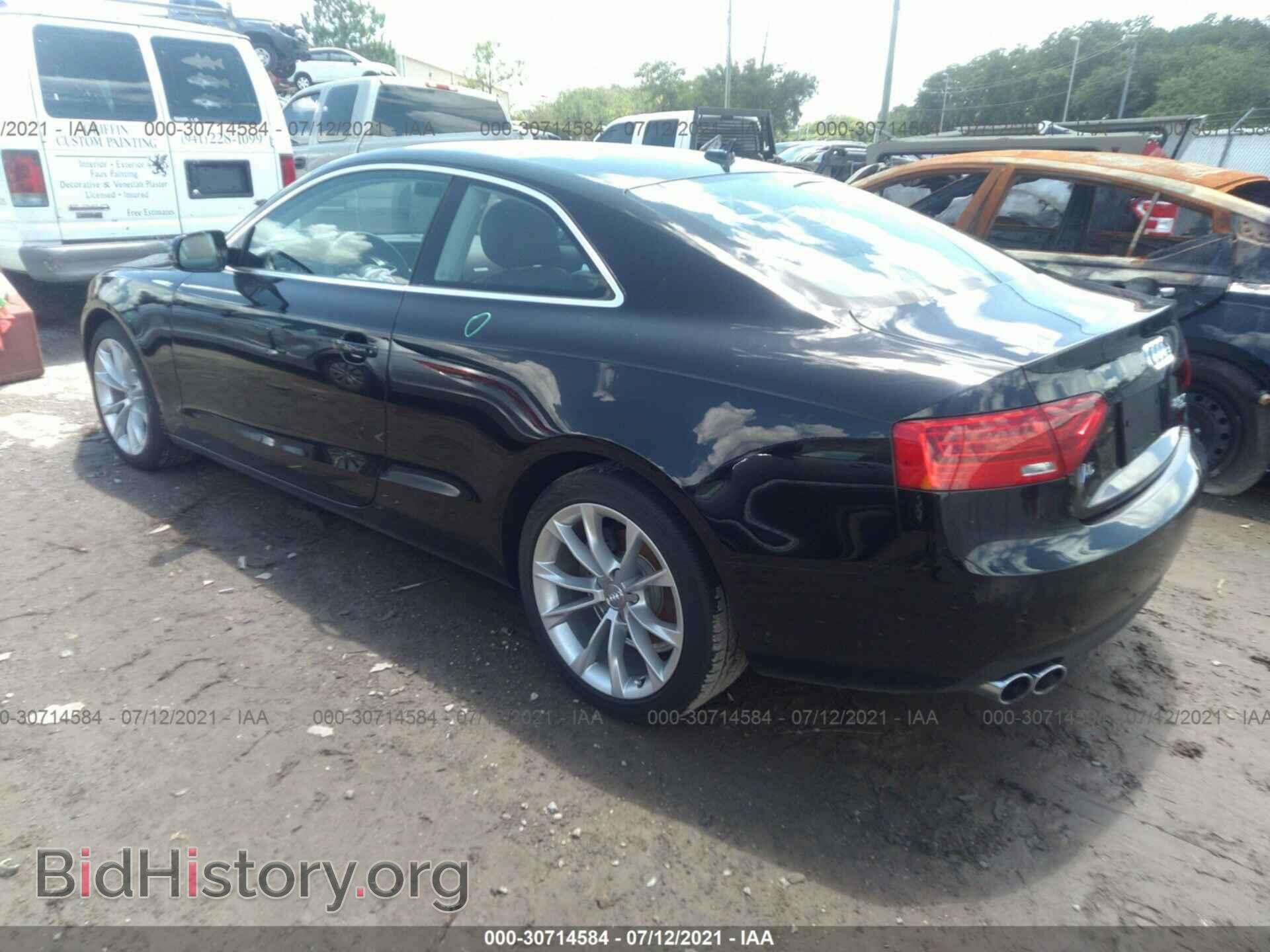 2013 AUDI A5 - VIN: WAUCFAFR4DA079421 - Фото 3