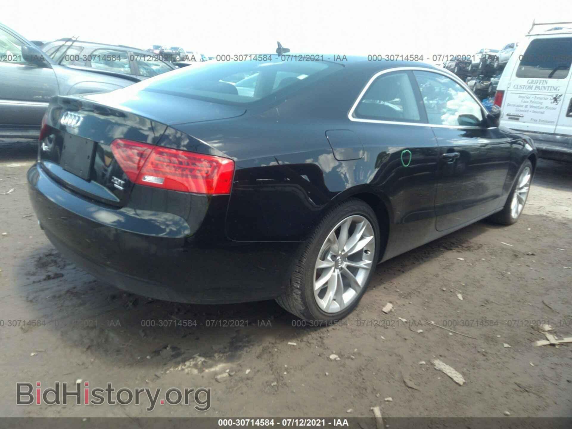 2013 AUDI A5 - VIN: WAUCFAFR4DA079421 - Фото 4