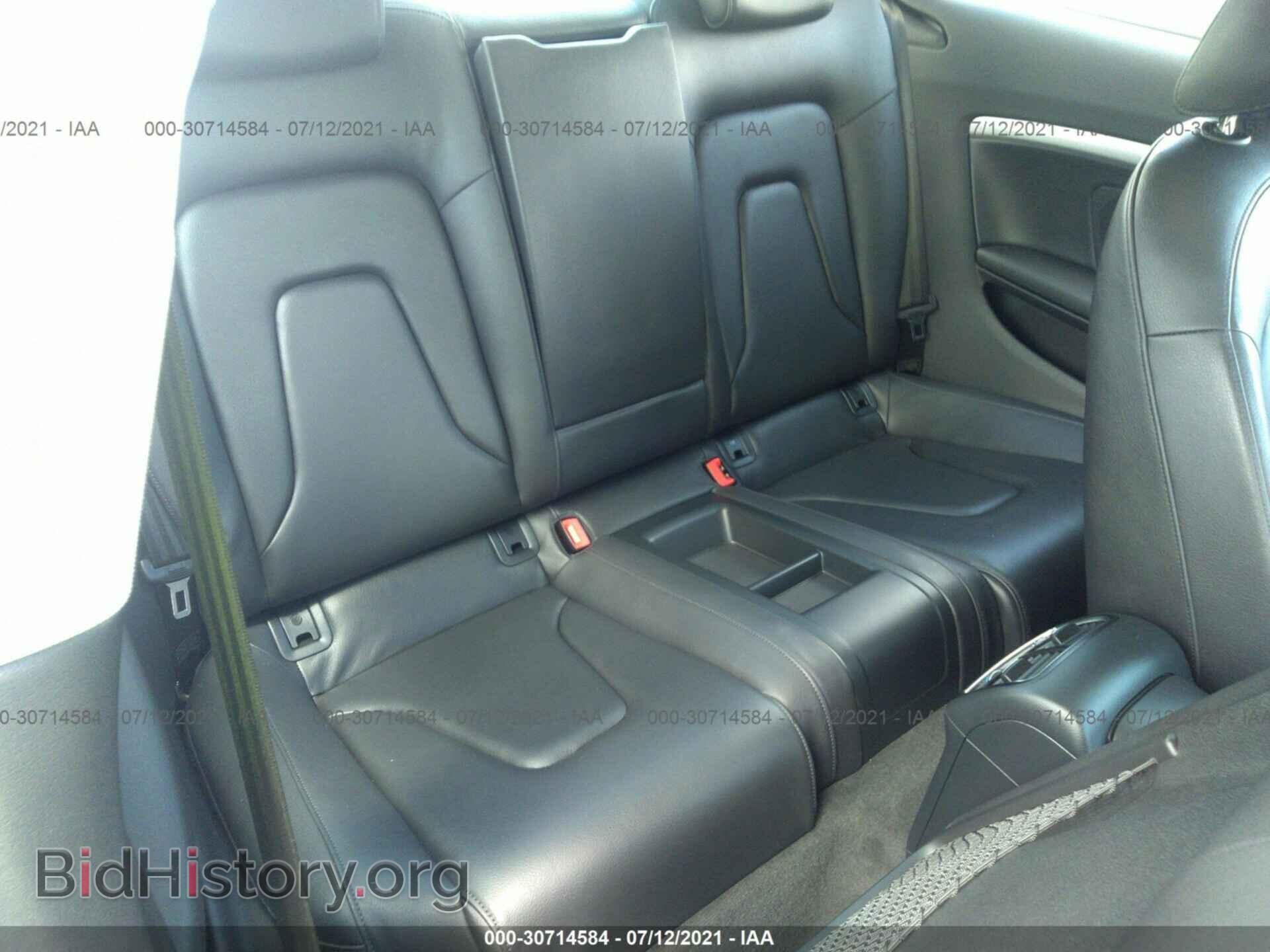 2013 AUDI A5 - VIN: WAUCFAFR4DA079421 - Фото 8
