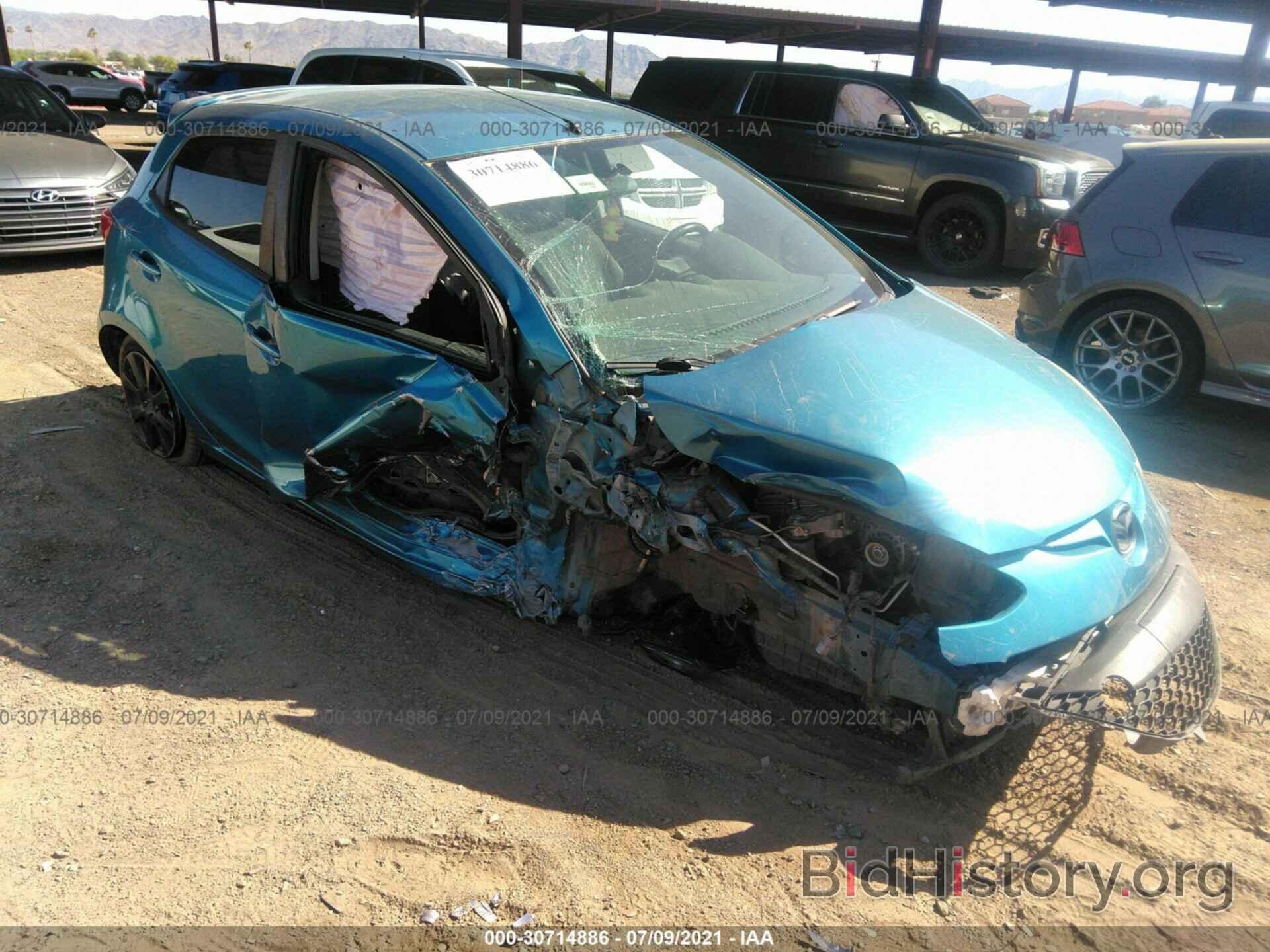 Photo JM1DE1LZ1C0136368 - MAZDA MAZDA2 2012