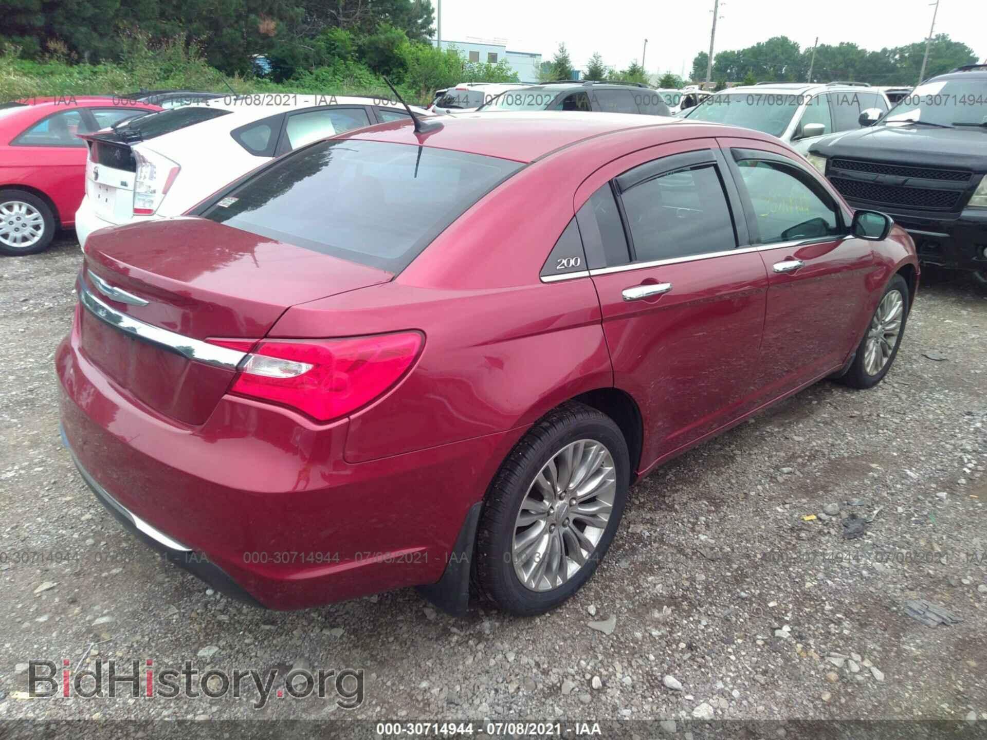 2012 CHRYSLER 200 - VIN: 1C3CCBCG4CN213506 - Фото 4