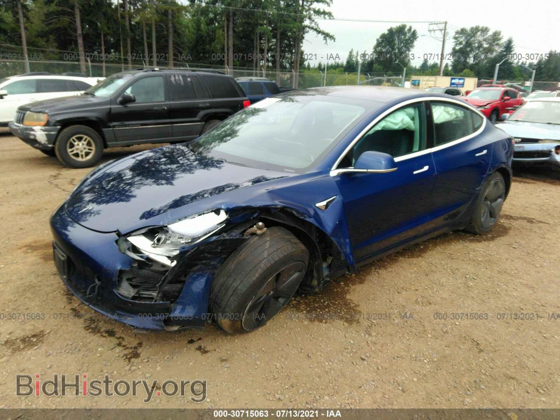 2018 TESLA MODEL 3 - VIN: 5YJ3E1EB4JF114925 - Фото 2