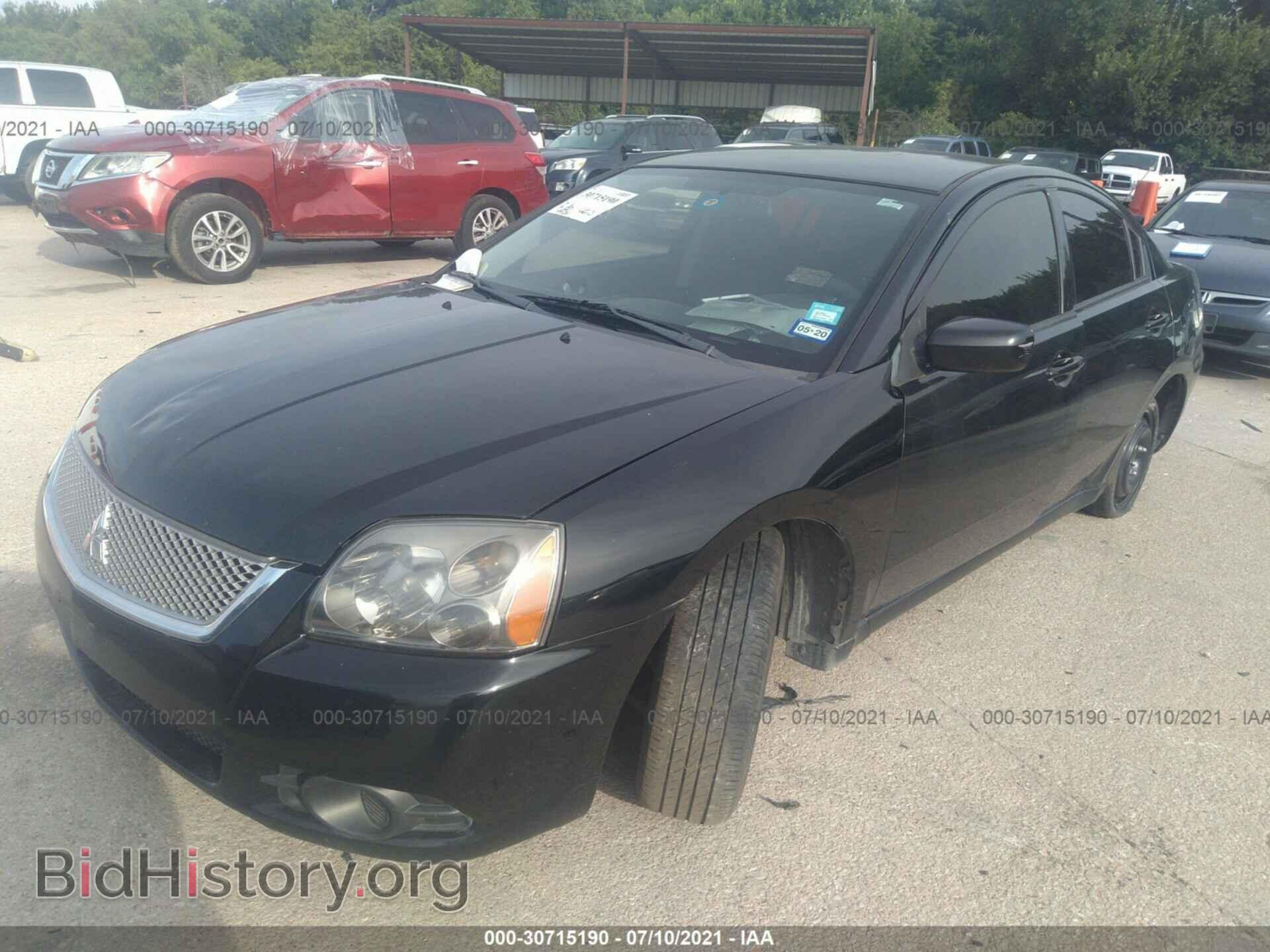 2012 MITSUBISHI GALANT - VIN: 4A32B2FF5CE011266 - Фото 2