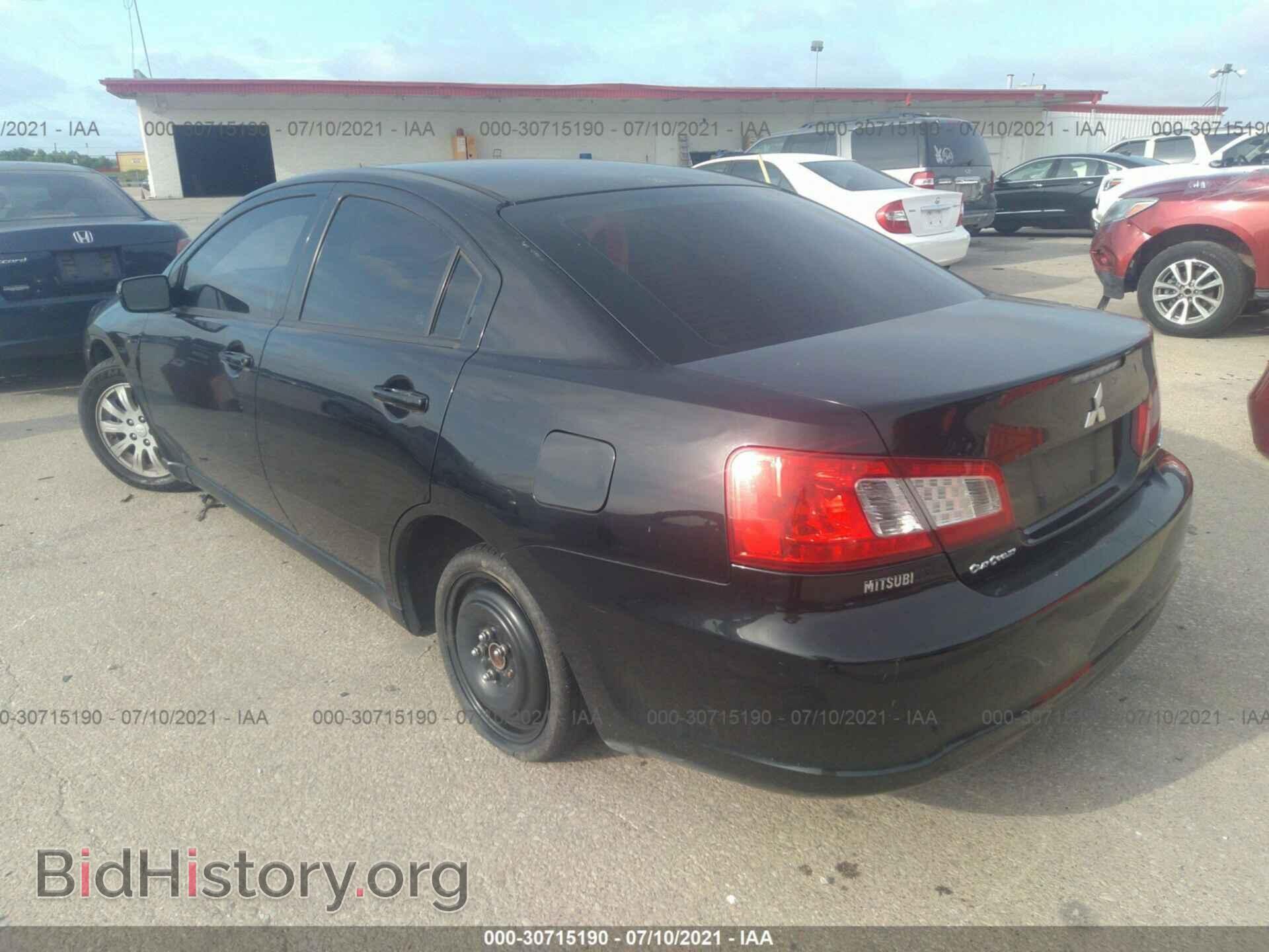2012 MITSUBISHI GALANT - VIN: 4A32B2FF5CE011266 - Фото 3