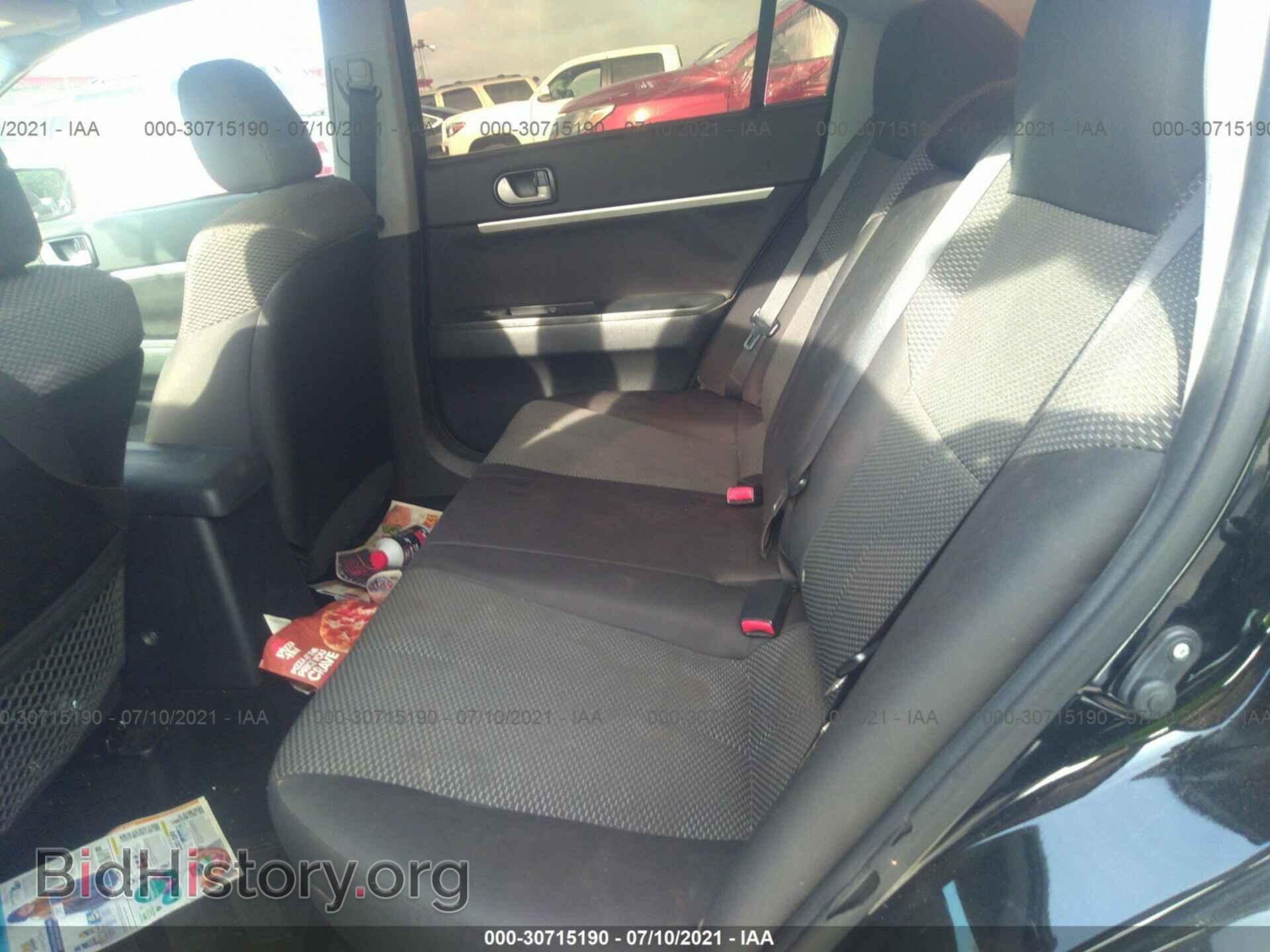 2012 MITSUBISHI GALANT - VIN: 4A32B2FF5CE011266 - Фото 8