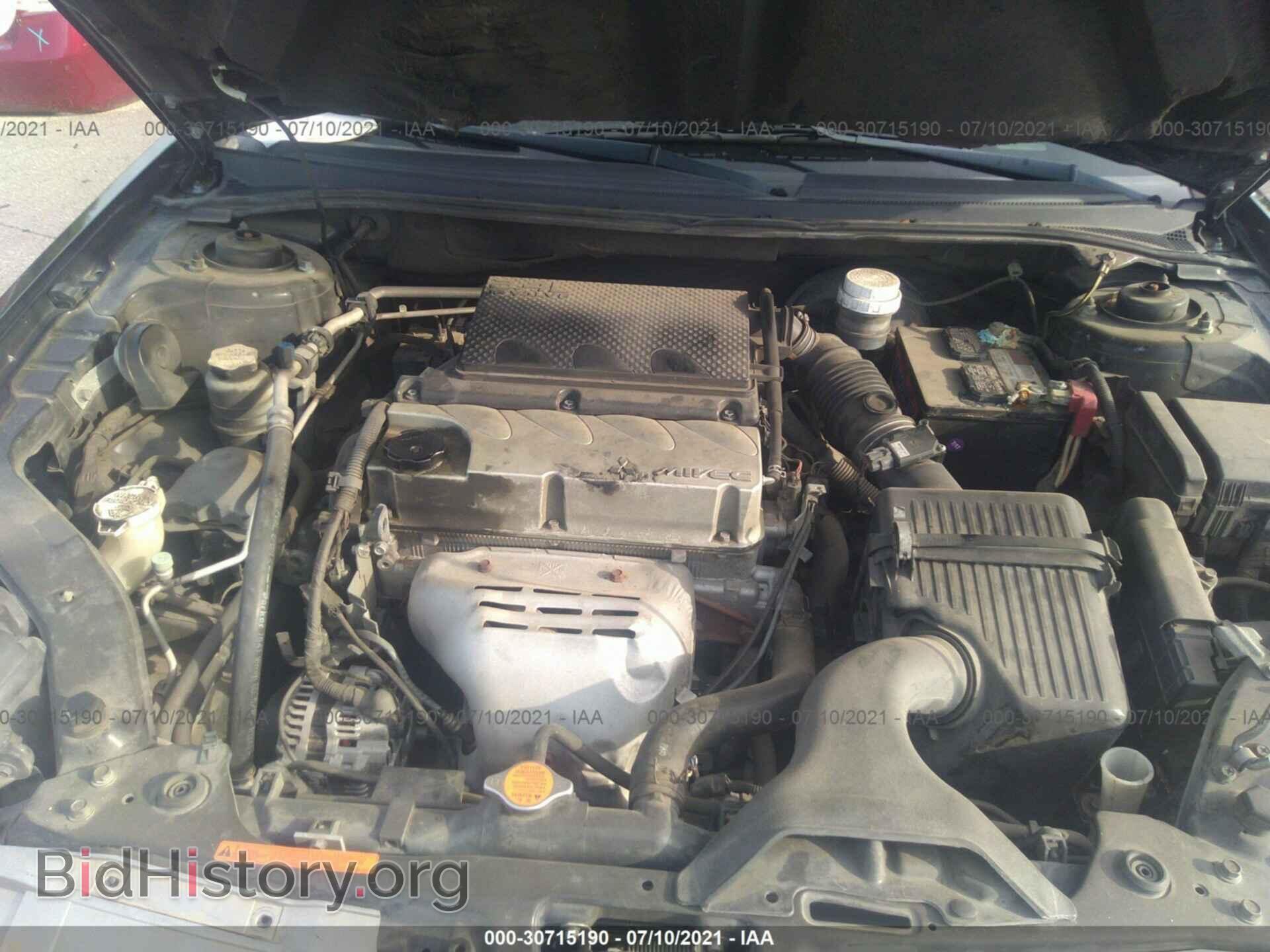 2012 MITSUBISHI GALANT - VIN: 4A32B2FF5CE011266 - Фото 10