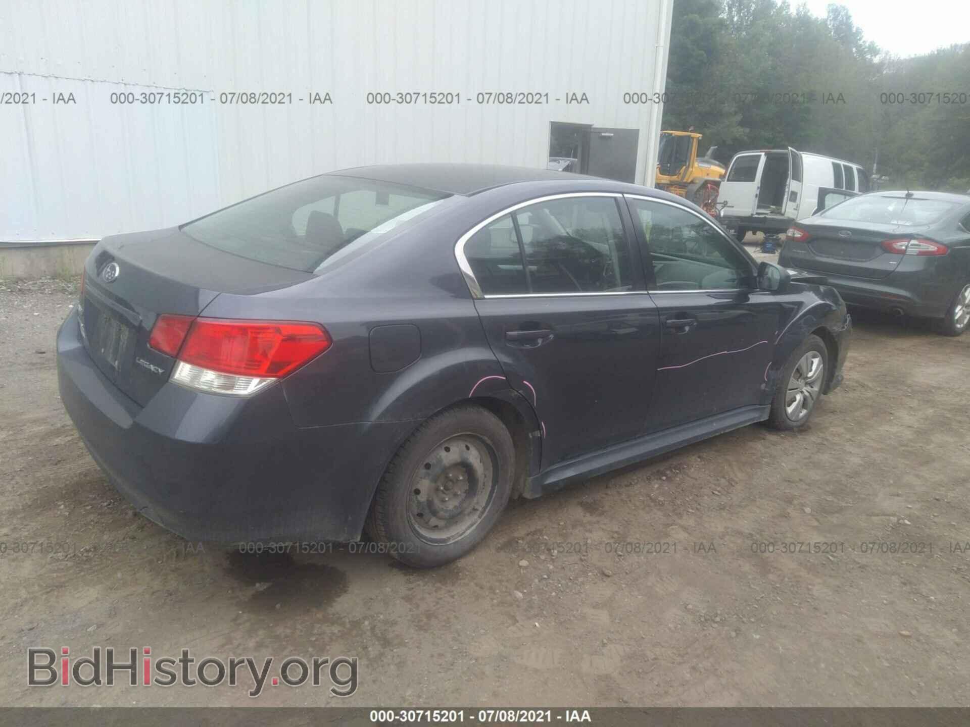 2013 SUBARU LEGACY - VIN: 4S3BMCA68D3040154 - Фото 4