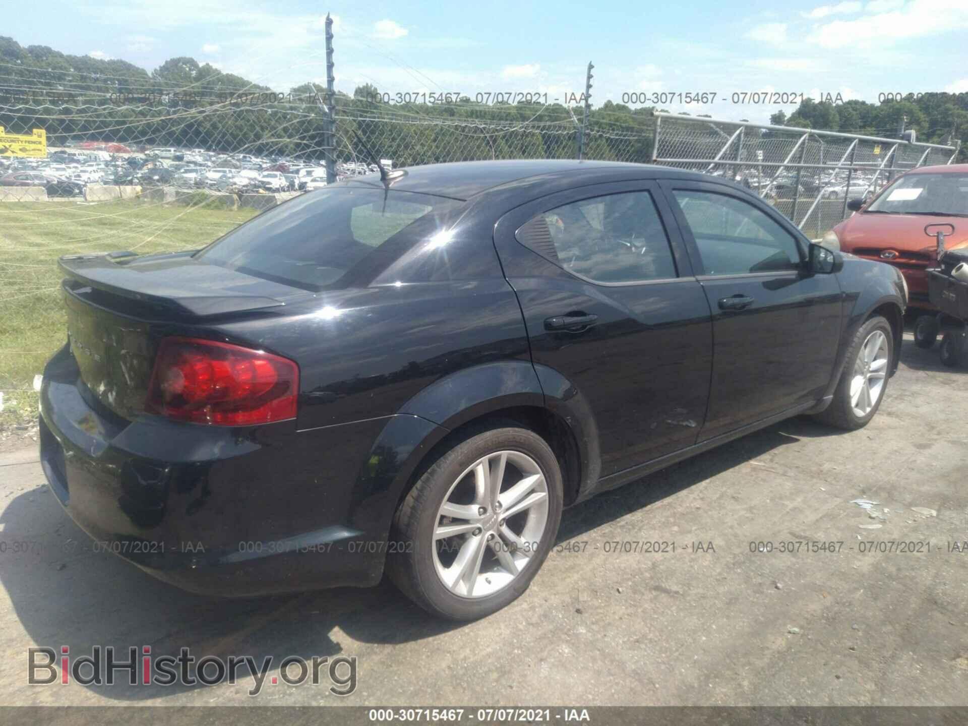 2013 DODGE AVENGER - VIN: 1C3CDZAG5DN520046 - Фото 4