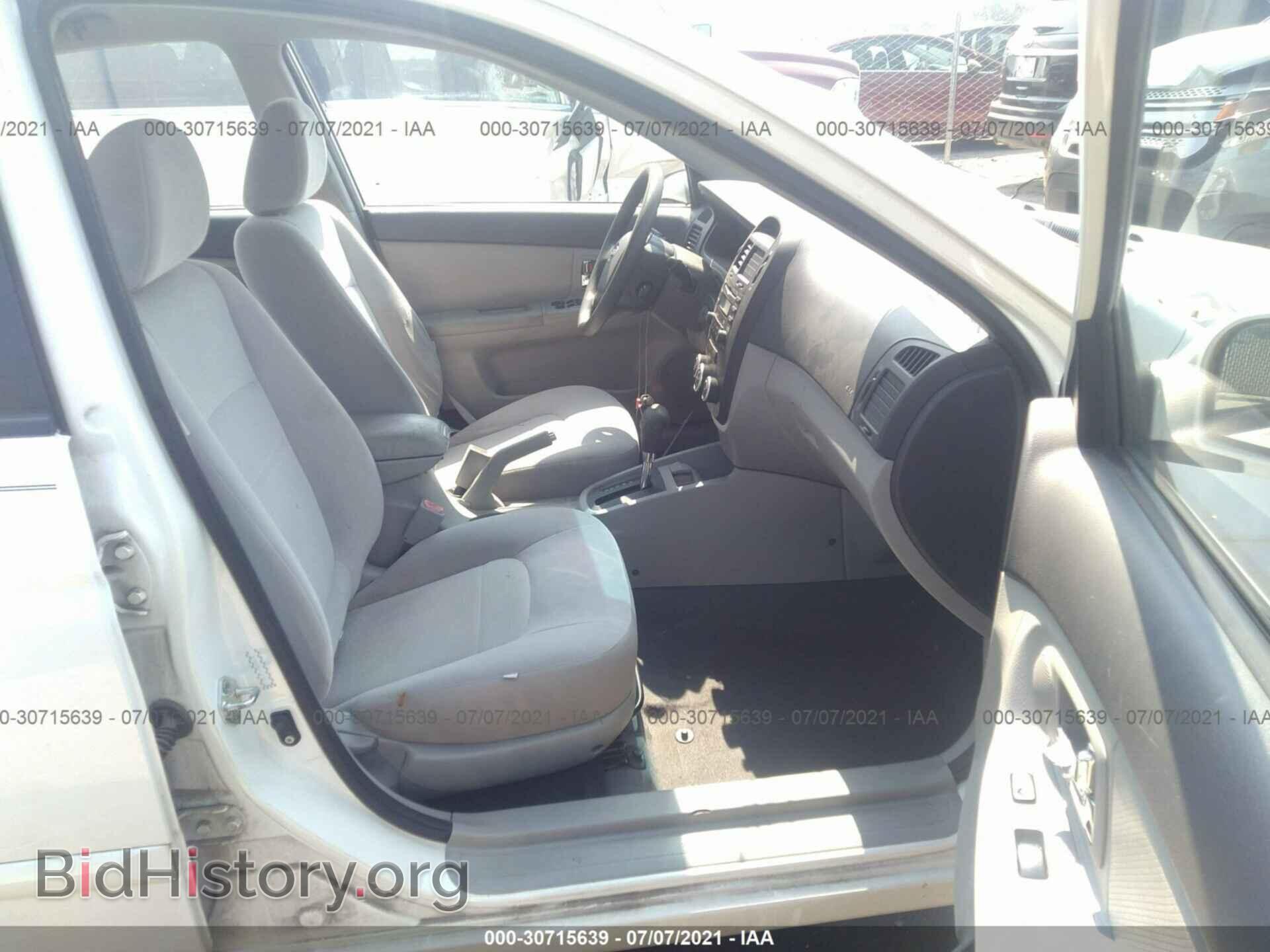 2008 KIA SPECTRA - VIN: KNAFE121485566715 - Фото 5