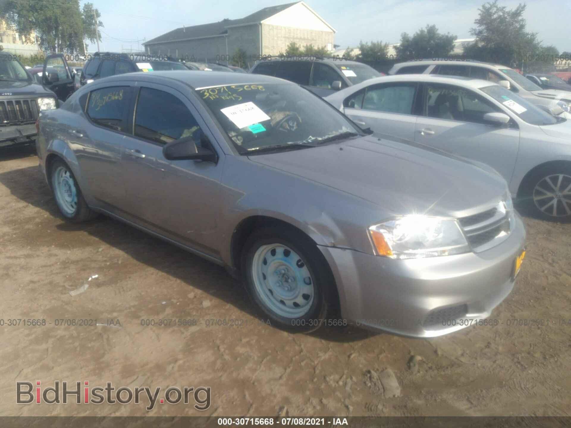 Фотография 1C3CDZAB5DN541161 - DODGE AVENGER 2013