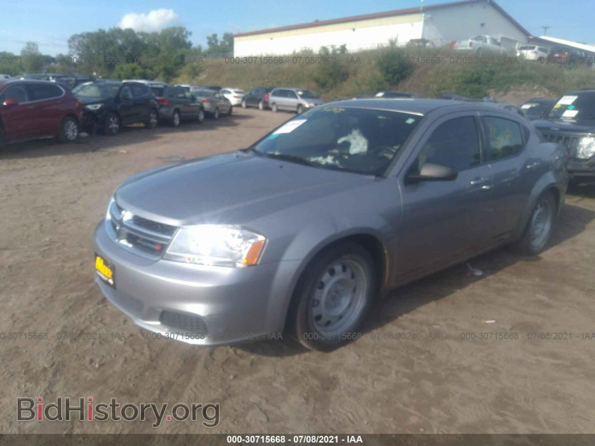 2013 DODGE AVENGER - VIN: 1C3CDZAB5DN541161 - Фото 2