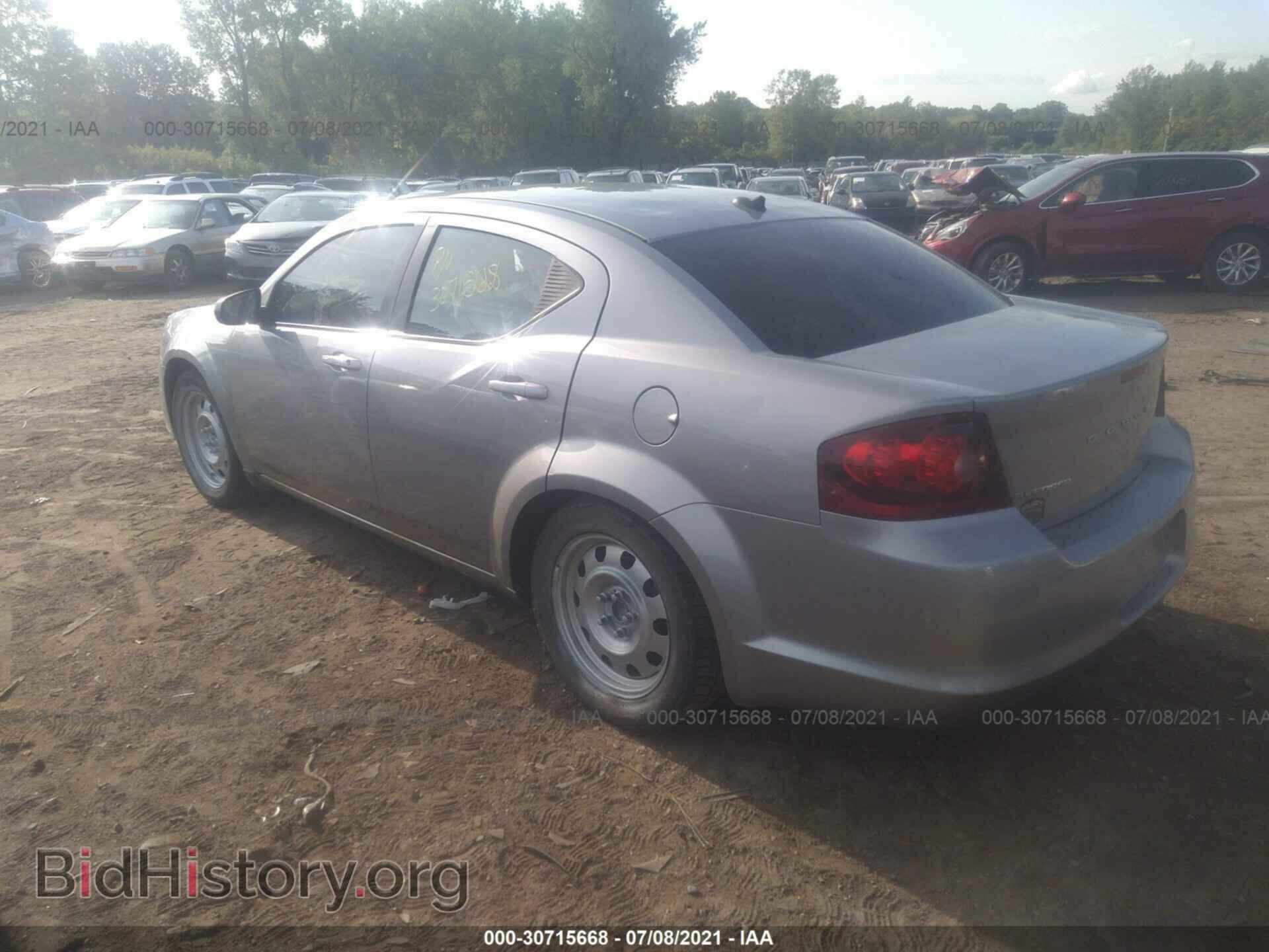 2013 DODGE AVENGER - VIN: 1C3CDZAB5DN541161 - Фото 3