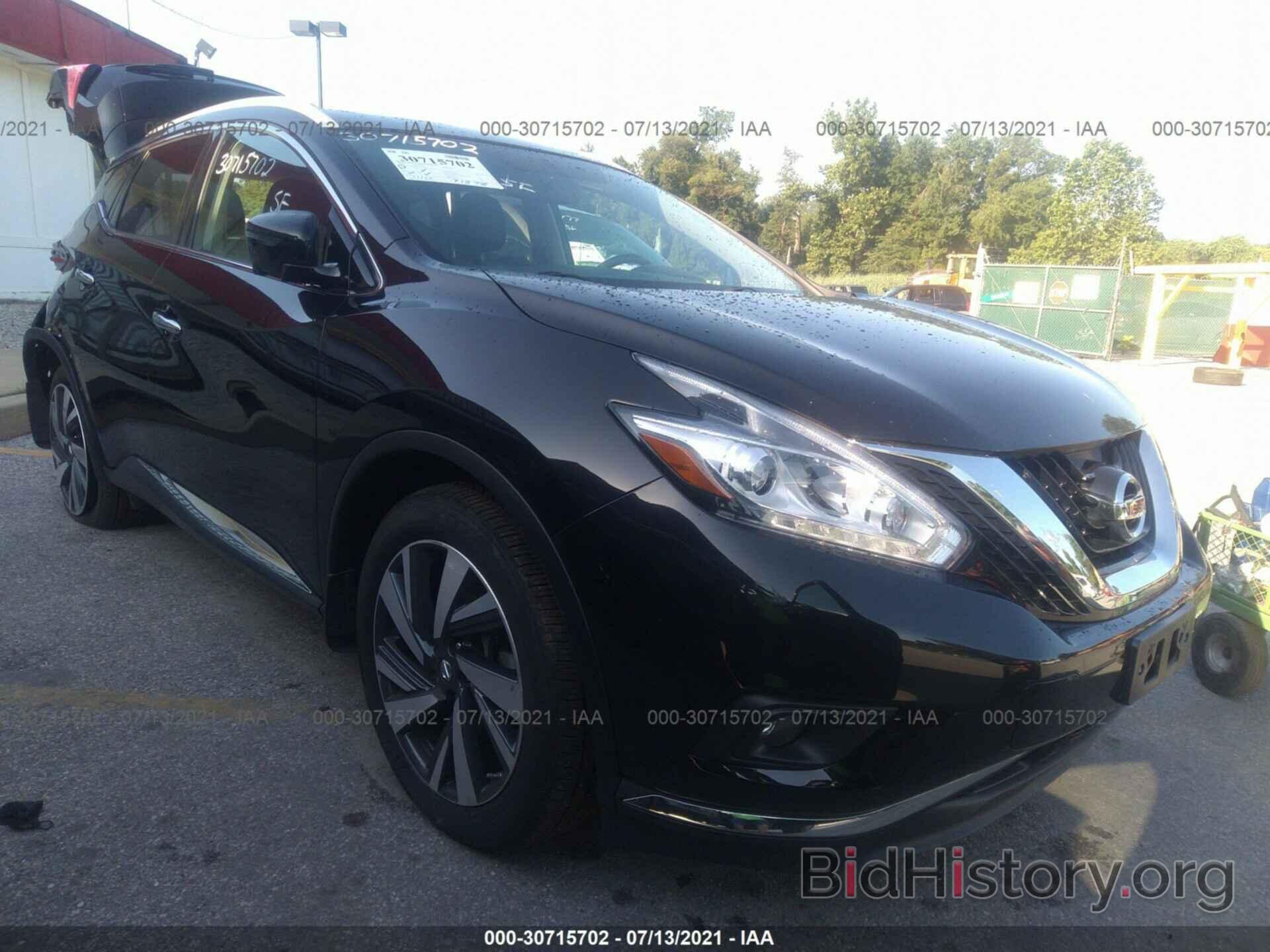 Photo 5N1AZ2MH0JN184023 - NISSAN MURANO 2018