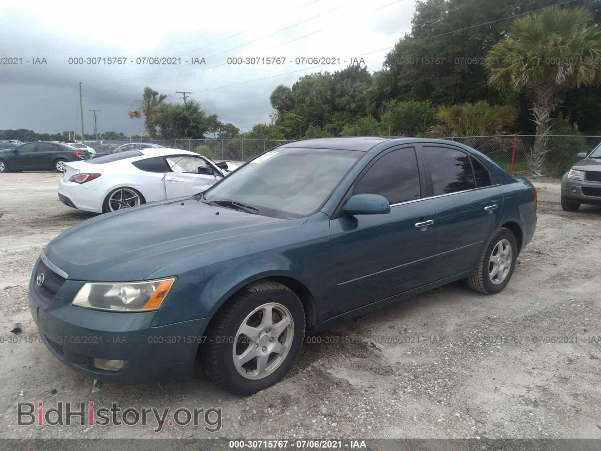 2006 HYUNDAI SONATA - VIN: 5NPEU46FX6H006607 - Фото 2
