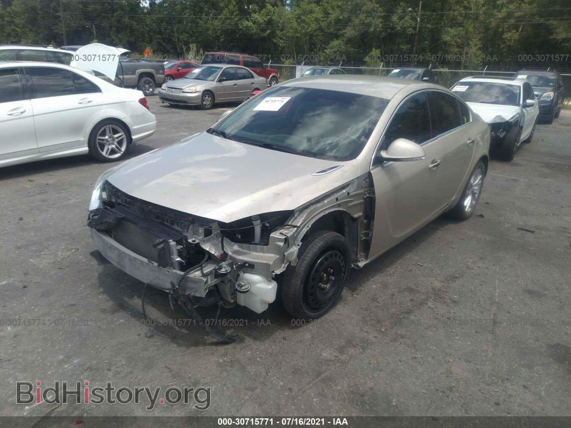 2014 BUICK REGAL - VIN: 2G4GN5EX6E9265372 - Фото 2