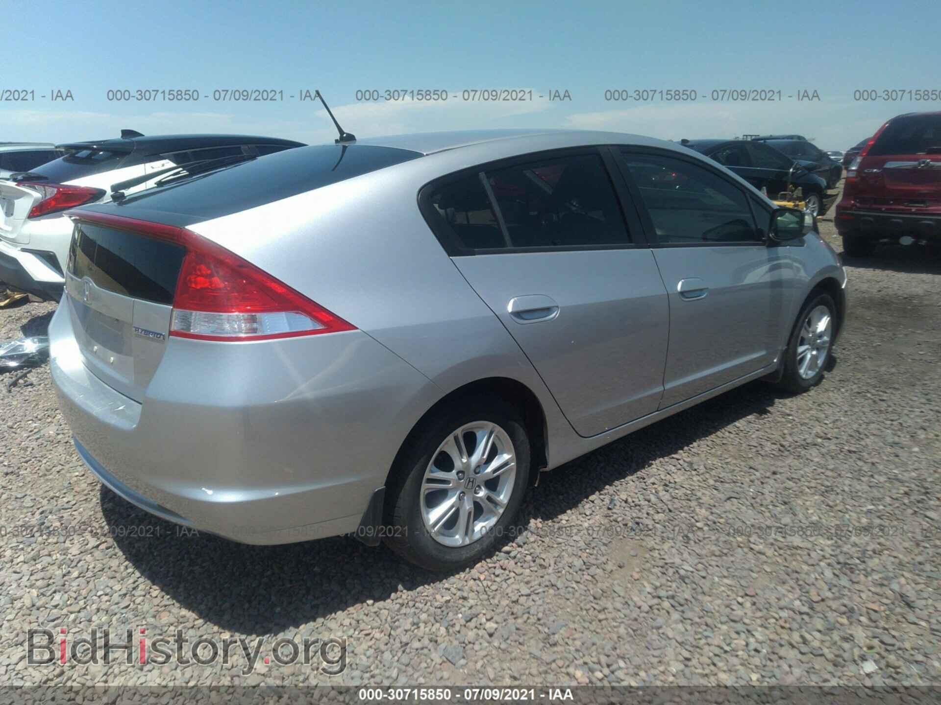 2011 HONDA INSIGHT - VIN: JHMZE2H76BS008860 - Фото 4