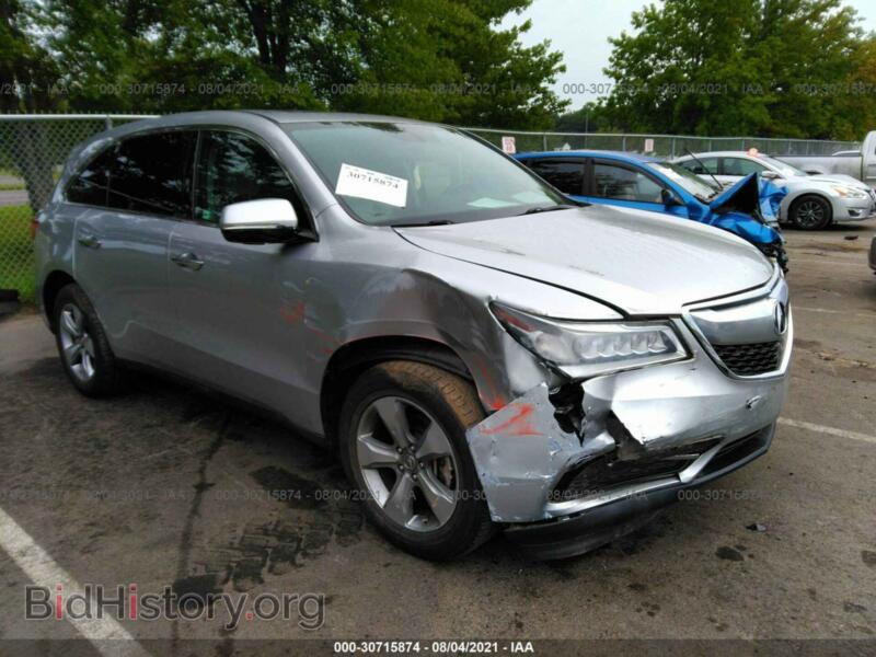 2014 Acura MDX (VIN 5FRYD4H21EB005123) — фото 6 из 11