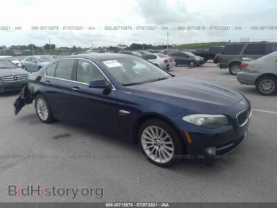 2011 BMW 5 SERIES 535i xDrive, синий — VIN WBAFU7C59BC870424, IAAI