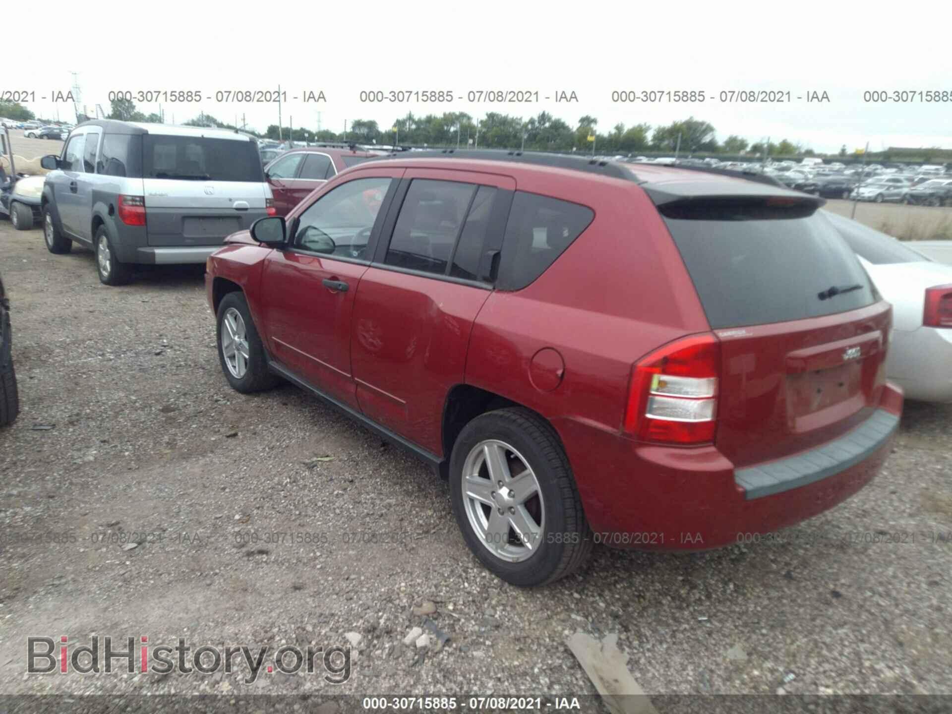2008 JEEP COMPASS - VIN: 1J8FT47W78D752777 - Фото 3