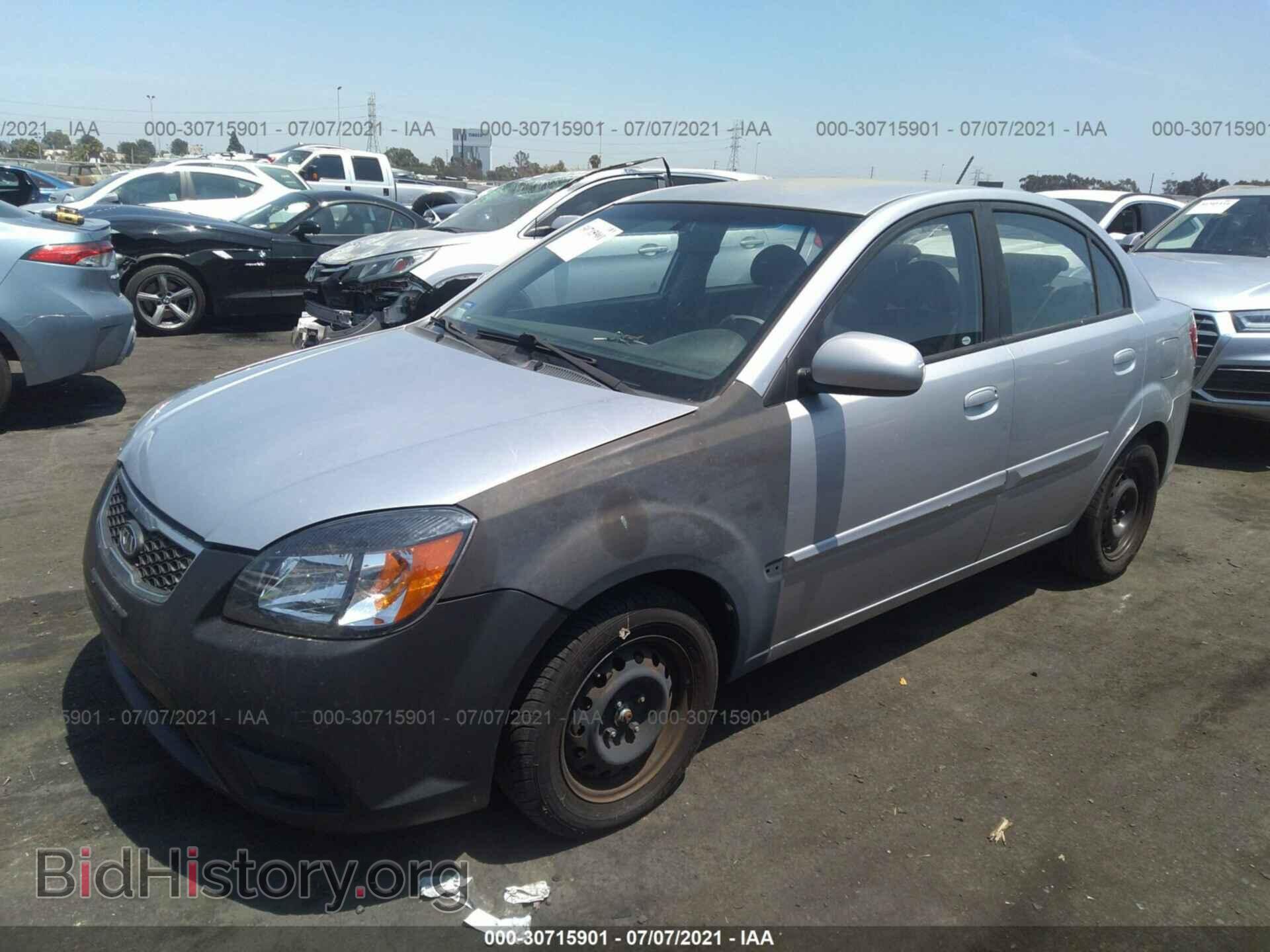 2011 KIA RIO - VIN: KNADH4A30B6734385 - Фото 2
