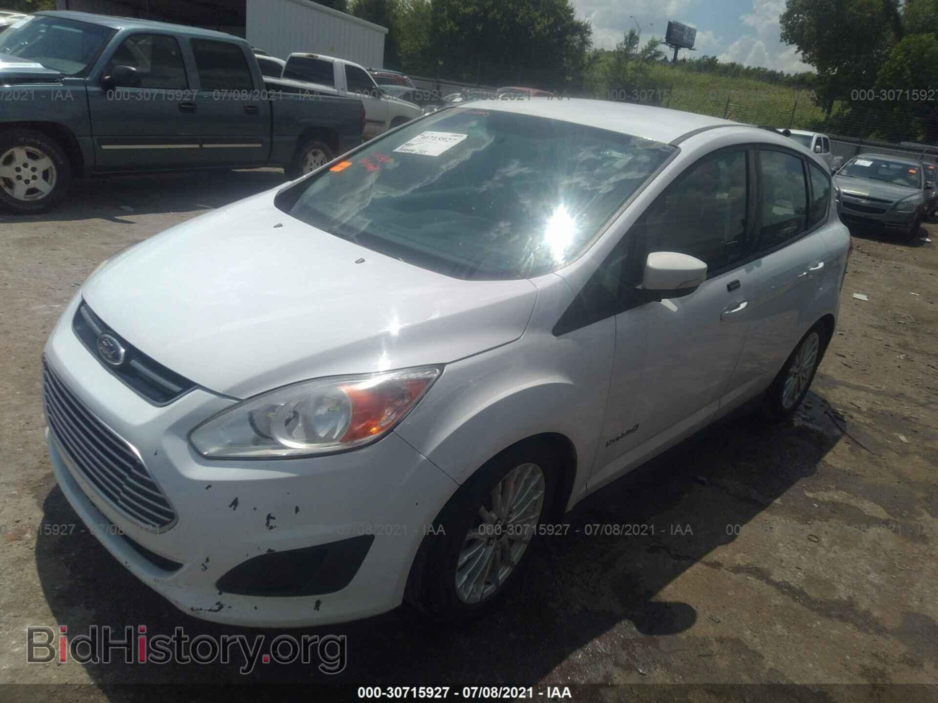 2014 FORD C-MAX HYBRID - VIN: 1FADP5AU9EL511505 - Фото 2