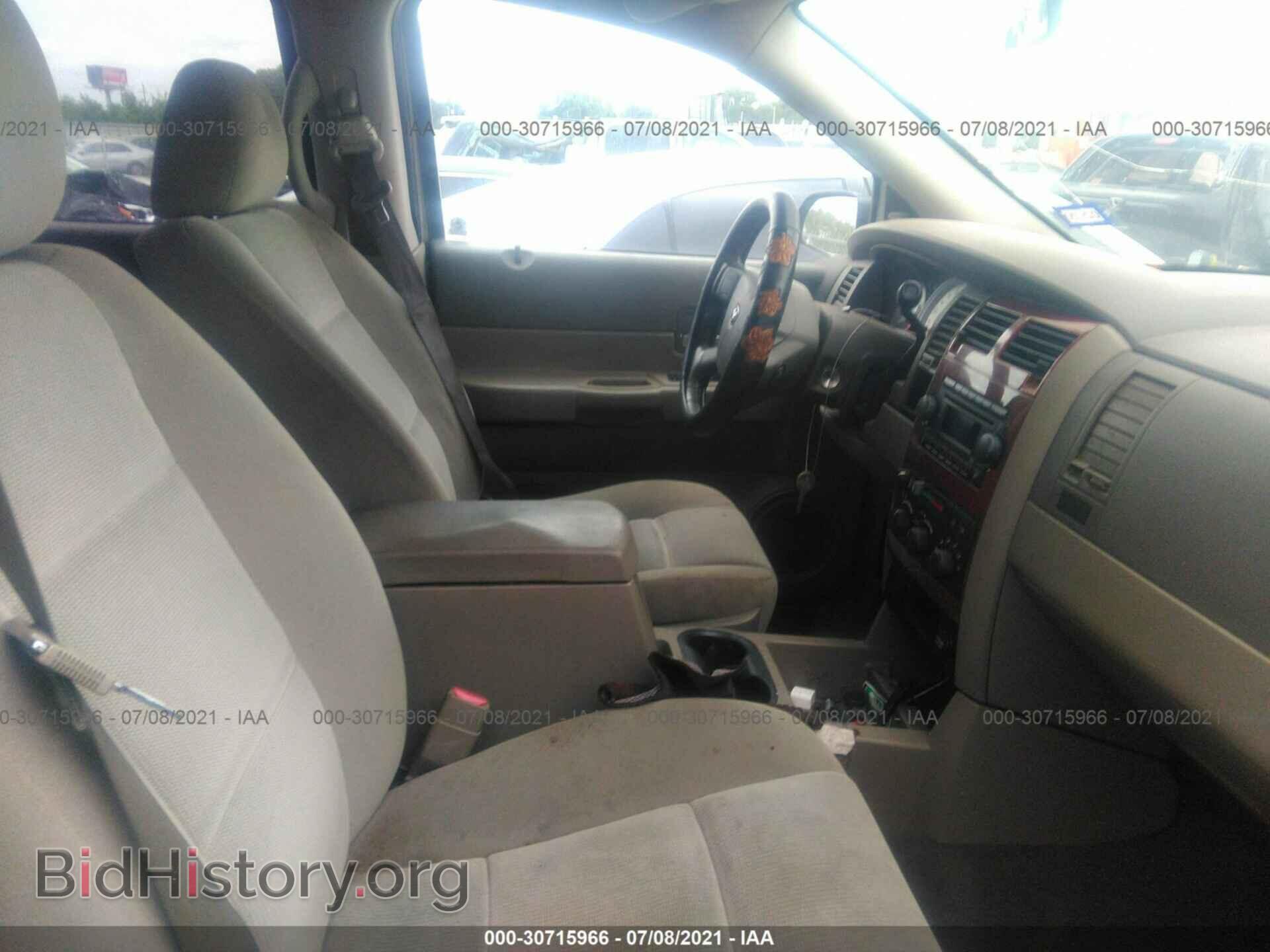2006 DODGE DURANGO - VIN: 1D4HD48N66F110509 - Фото 5