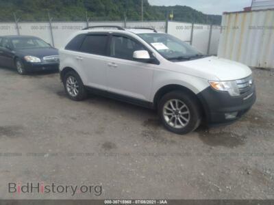 2009 Ford EDGE SEL, белый — VIN 2FMDK48C79BB04185, IAAI