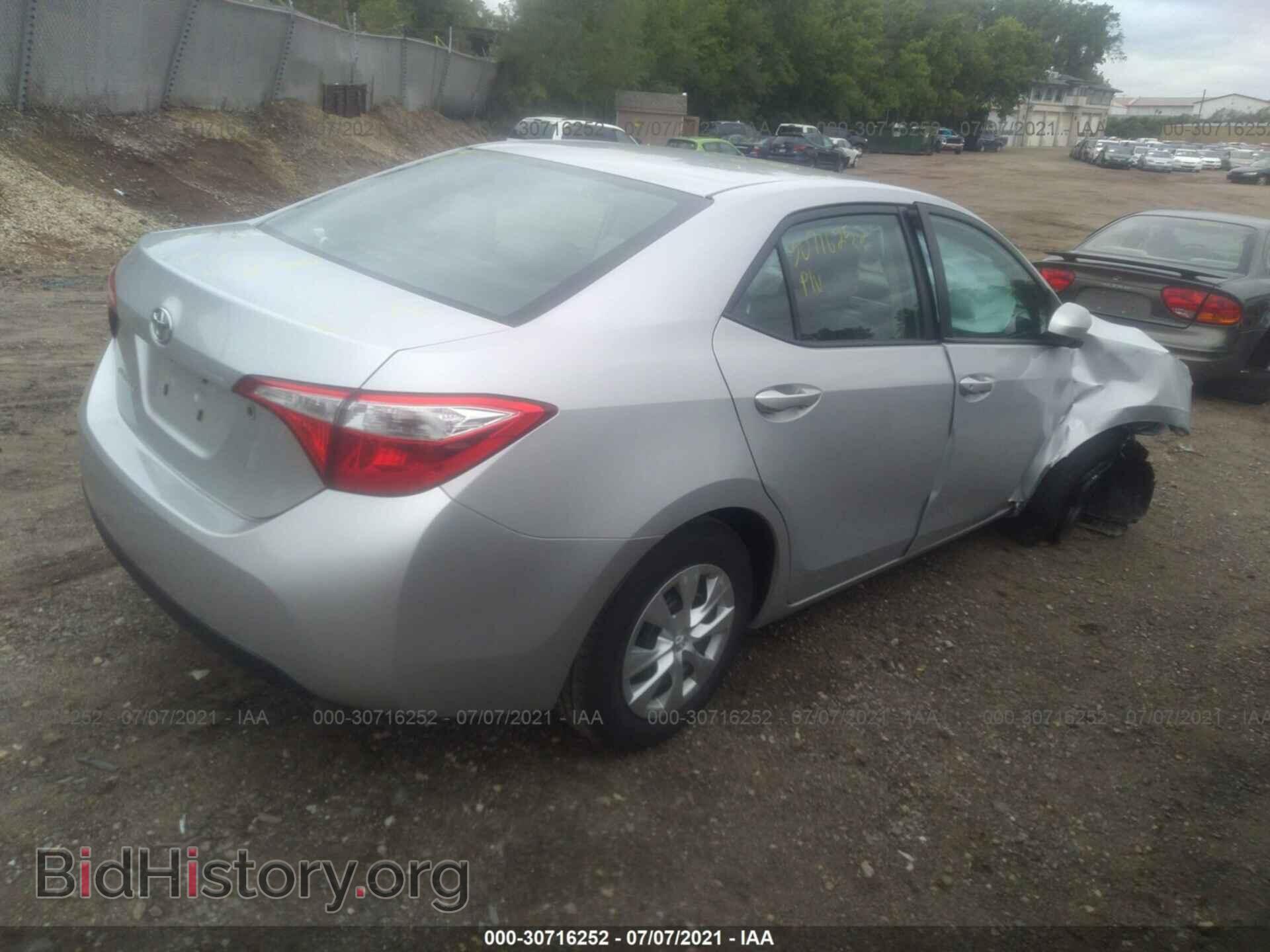 2014 Toyota COROLLA (VIN 2T1BURHE2EC008051) — photo 4 of 12