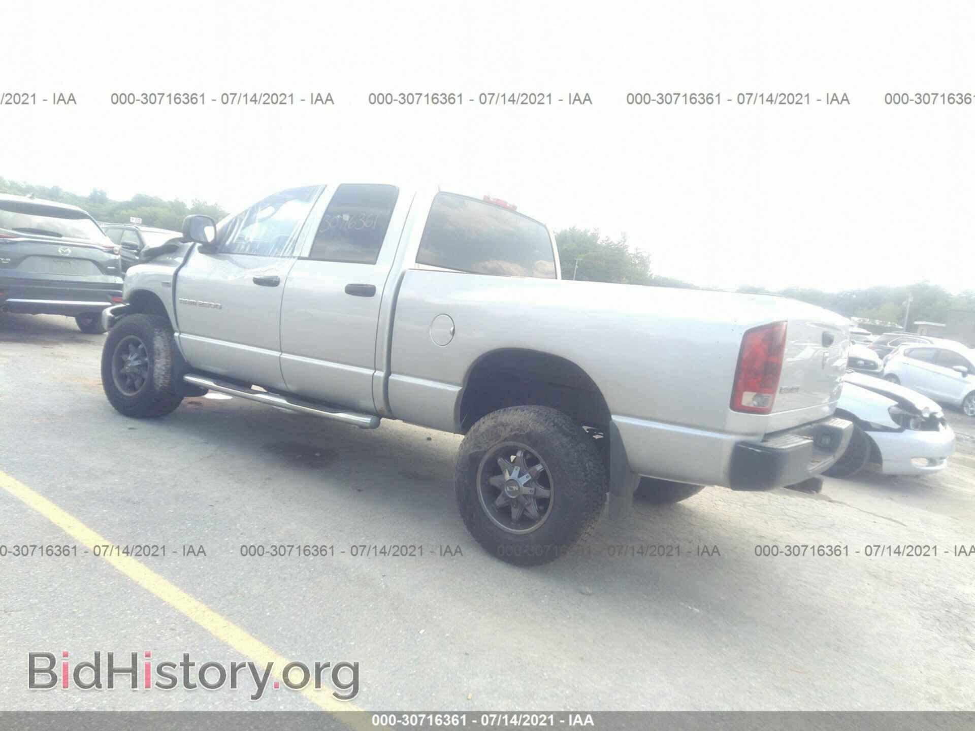 2006 DODGE RAM 2500 - VIN: 3D7KS28D26G123279 - Фото 3