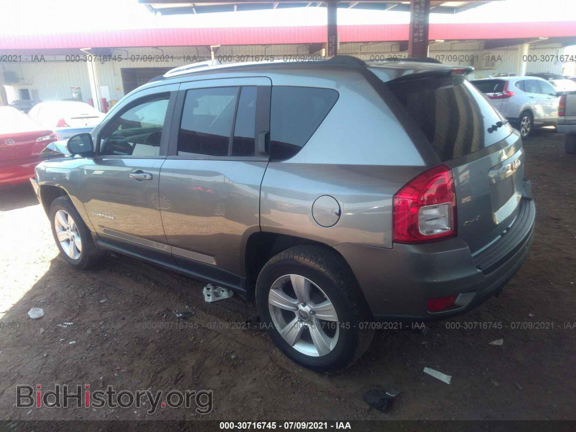 2012 JEEP COMPASS - VIN: 1C4NJDEB7CD608437 - Фото 3