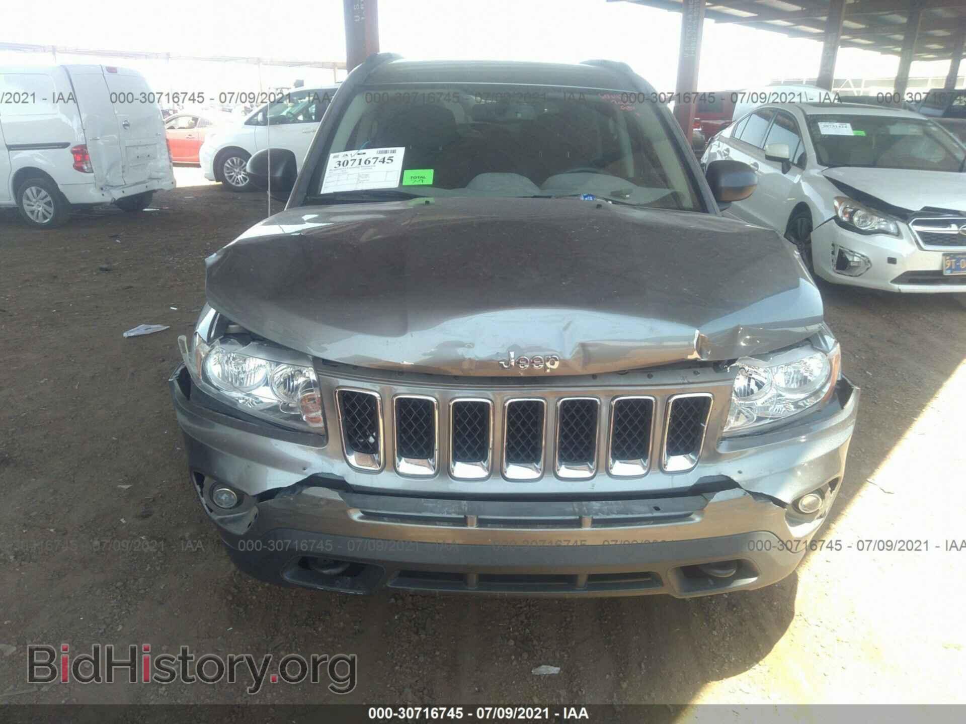 2012 JEEP COMPASS - VIN: 1C4NJDEB7CD608437 - Фото 6