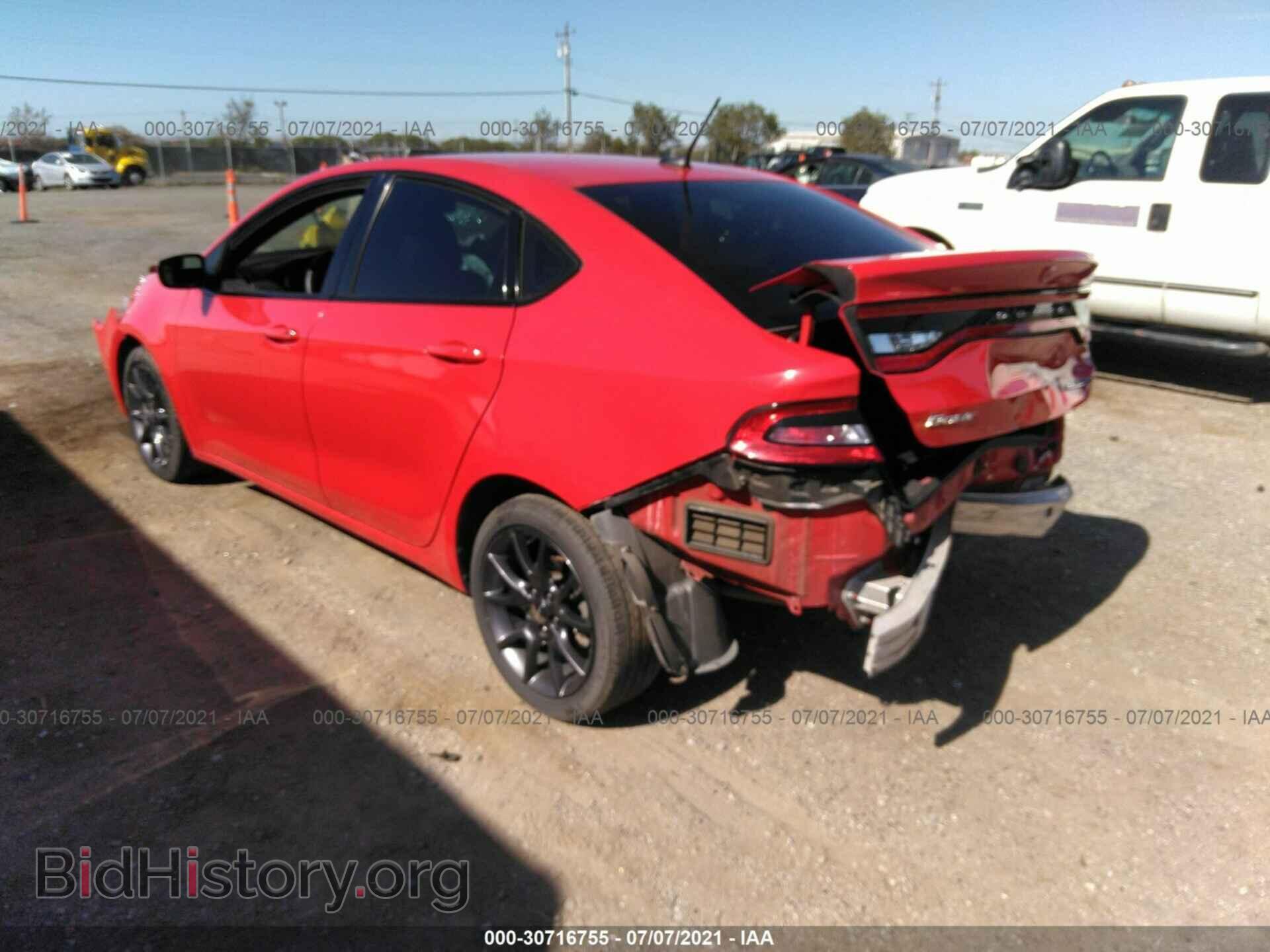 2016 DODGE DART - VIN: 1C3CDFBB2GD644268 - Фото 3