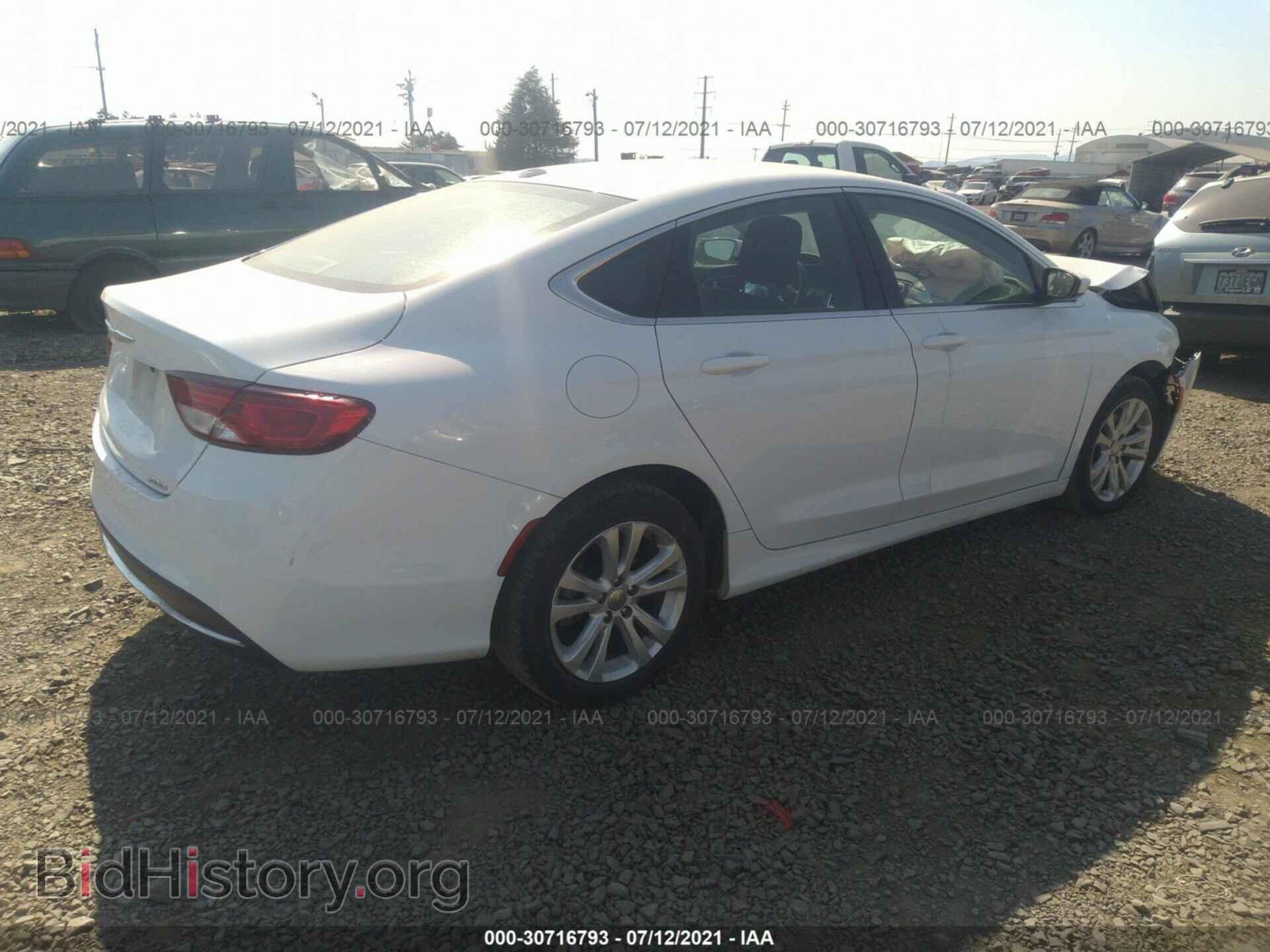 2015 CHRYSLER 200 - VIN: 1C3CCCAB8FN720670 - Фото 4