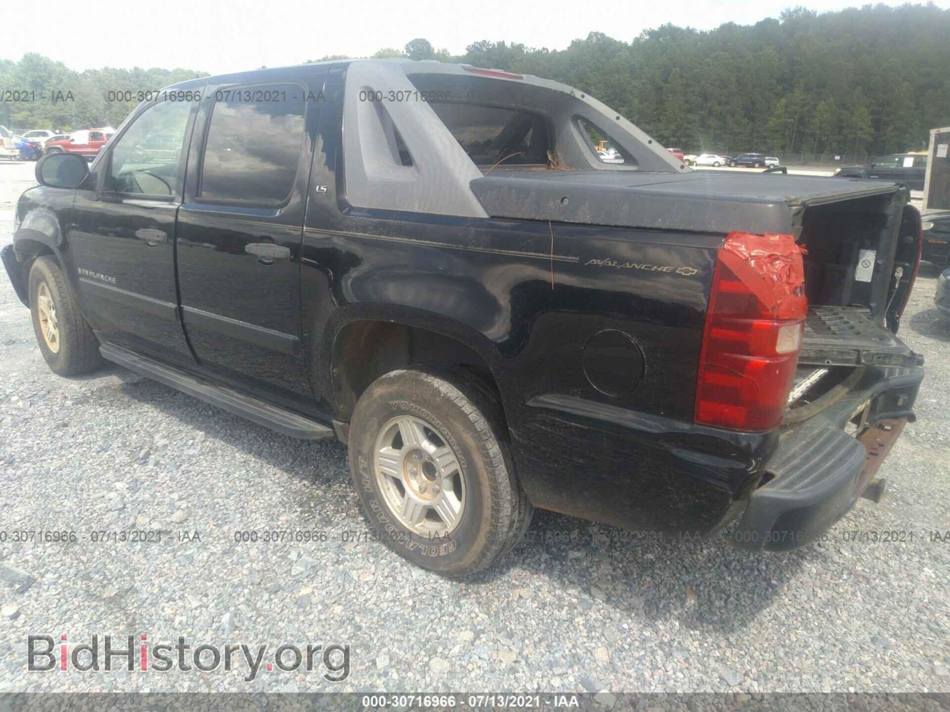 2007 CHEVROLET AVALANCHE - VIN: 3GNEC12007G313563 - Фото 3