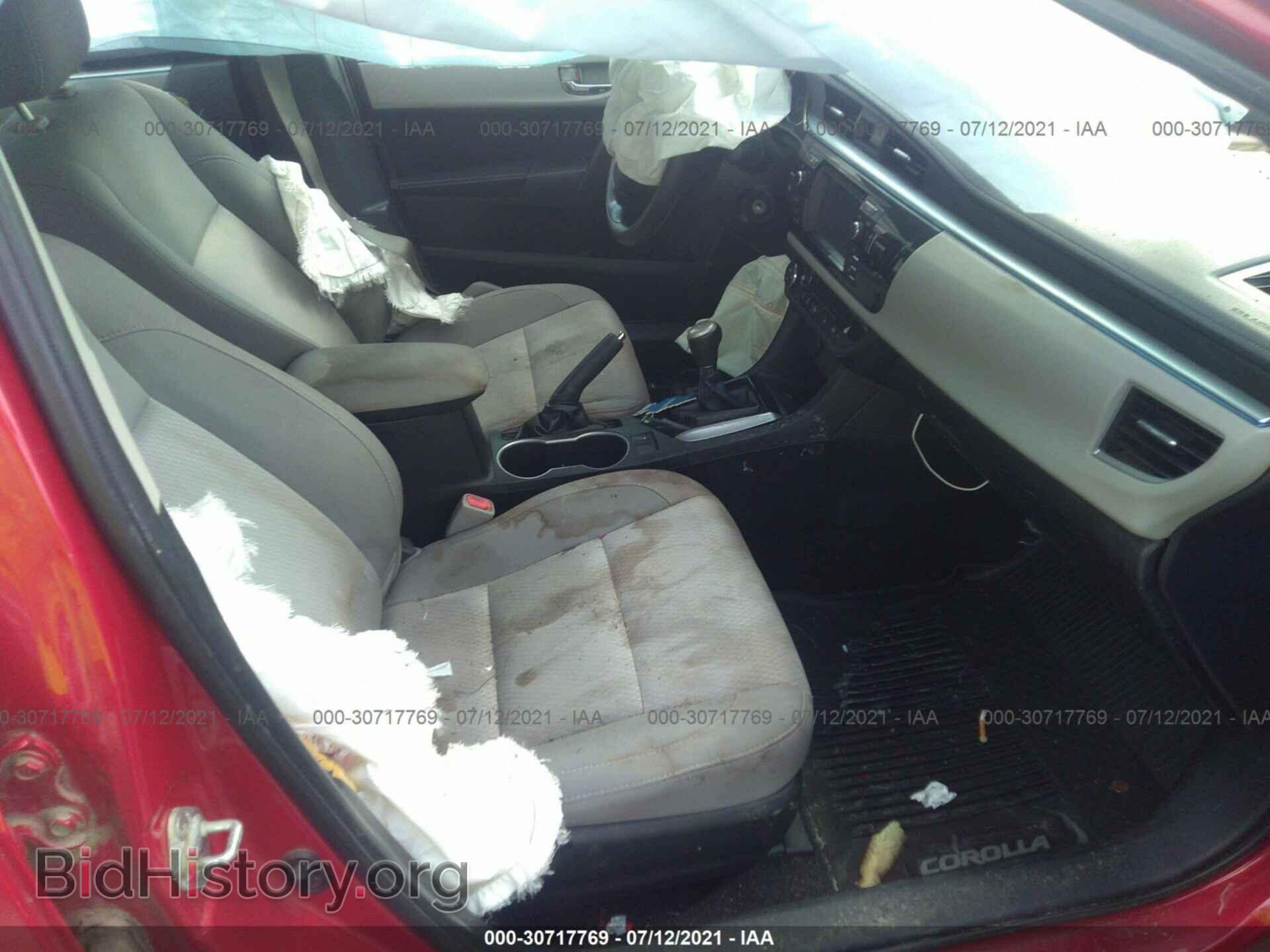 2014 TOYOTA COROLLA - VIN: 2T1BURHEXEC168453 - Фото 5