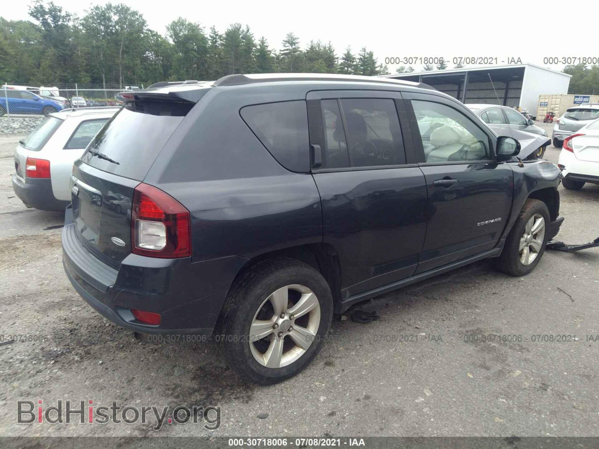 2015 JEEP COMPASS - VIN: 1C4NJDEBXFD162806 - Фото 4