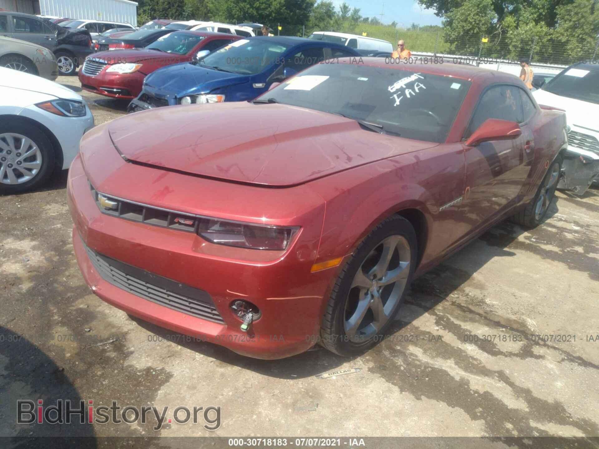 2014 CHEVROLET CAMARO - VIN: 2G1FC1E32E9145704 - Фото 2