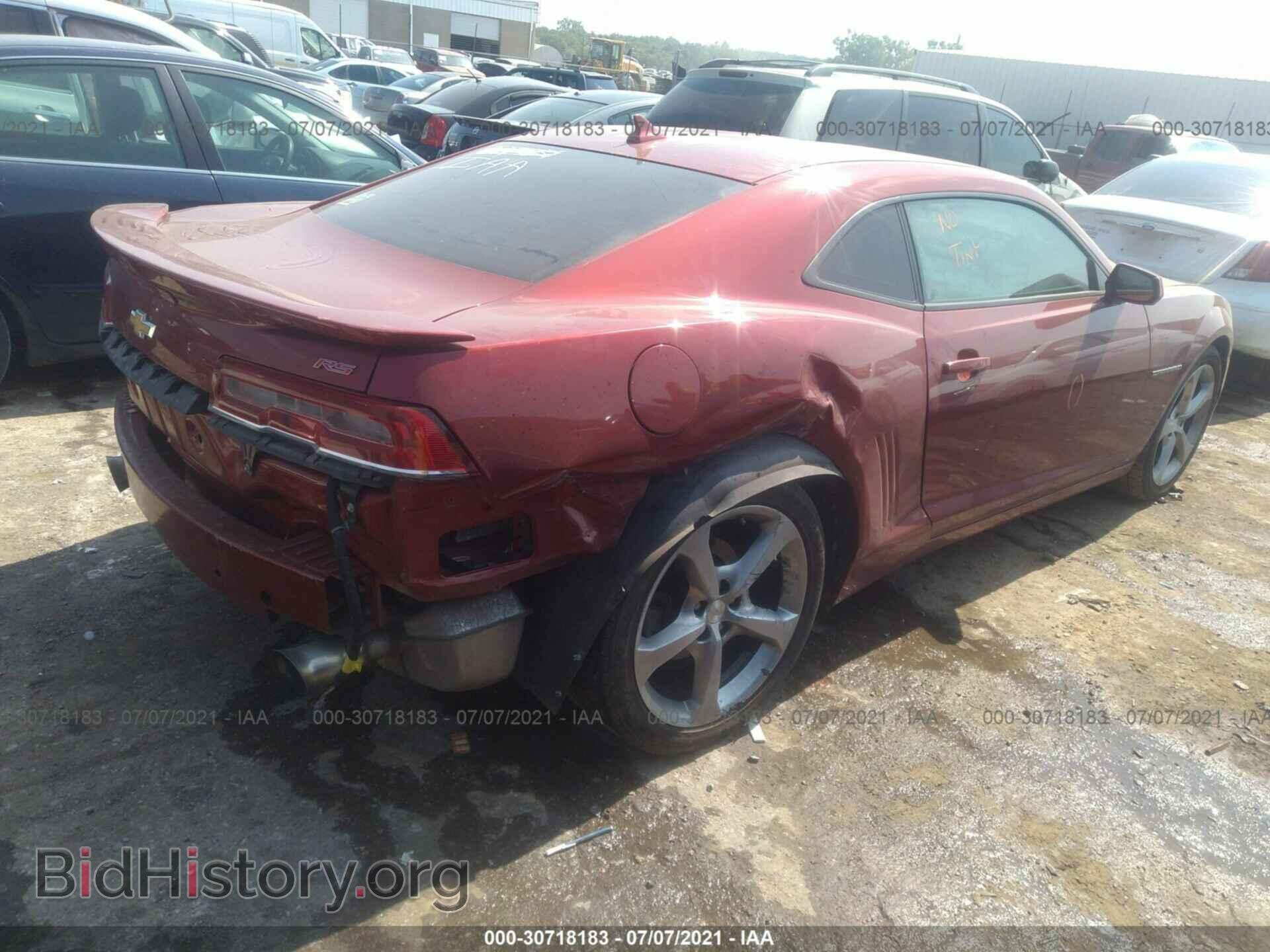 2014 CHEVROLET CAMARO - VIN: 2G1FC1E32E9145704 - Фото 4