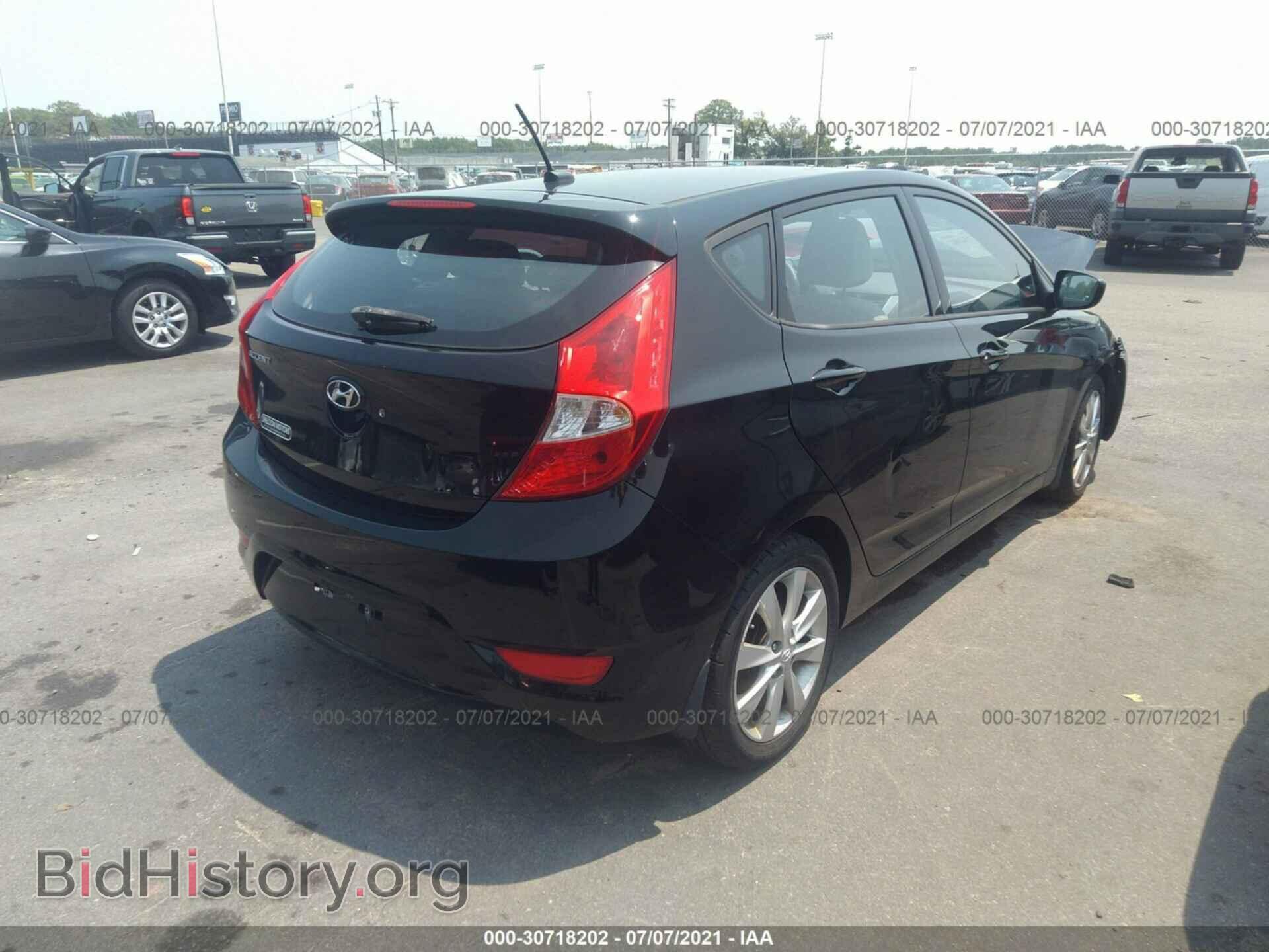 2012 HYUNDAI ACCENT - VIN: KMHCU5AE6CU054467 - Фото 4