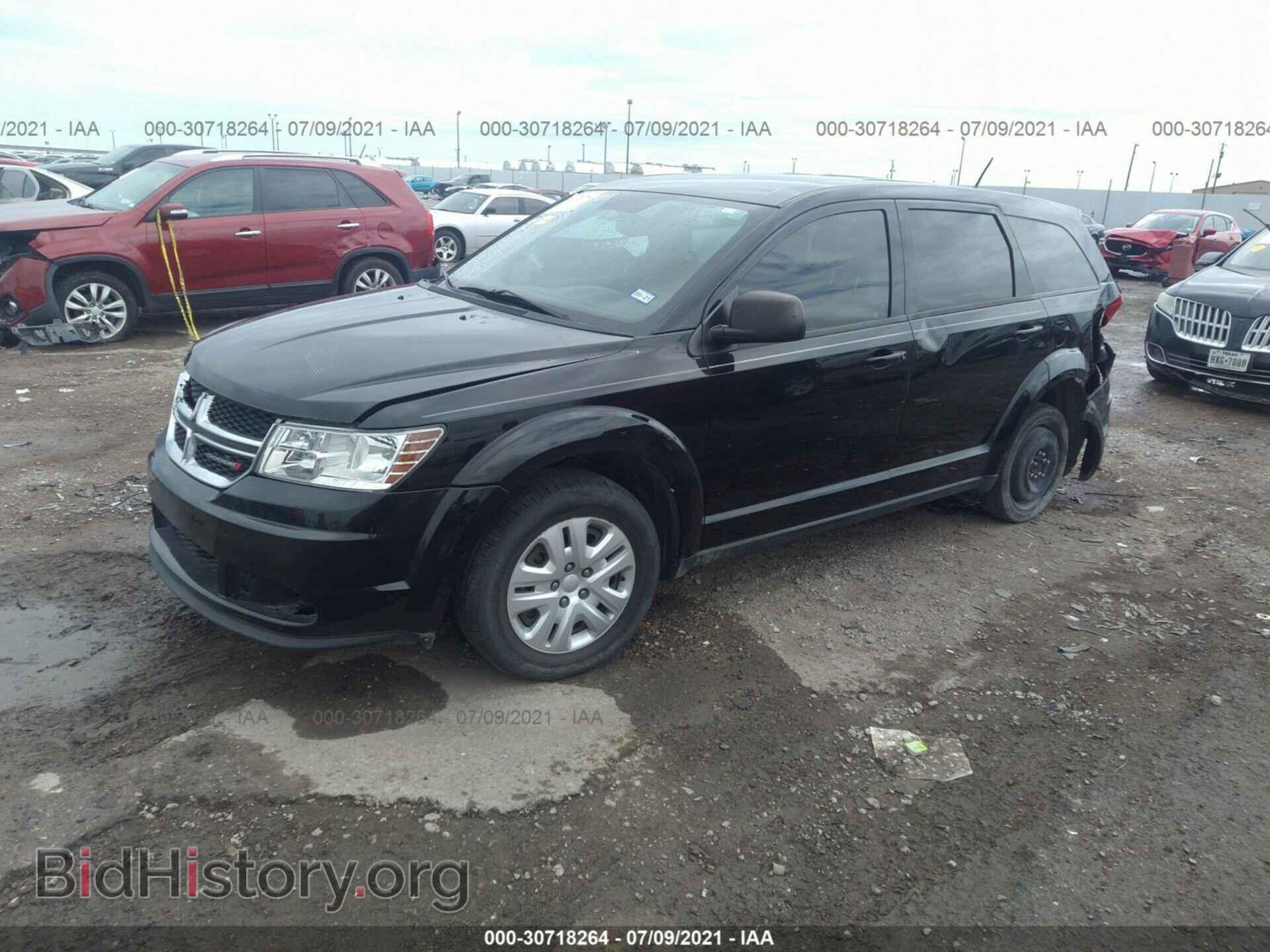 2014 DODGE JOURNEY - VIN: 3C4PDCAB3ET278101 - Фото 2