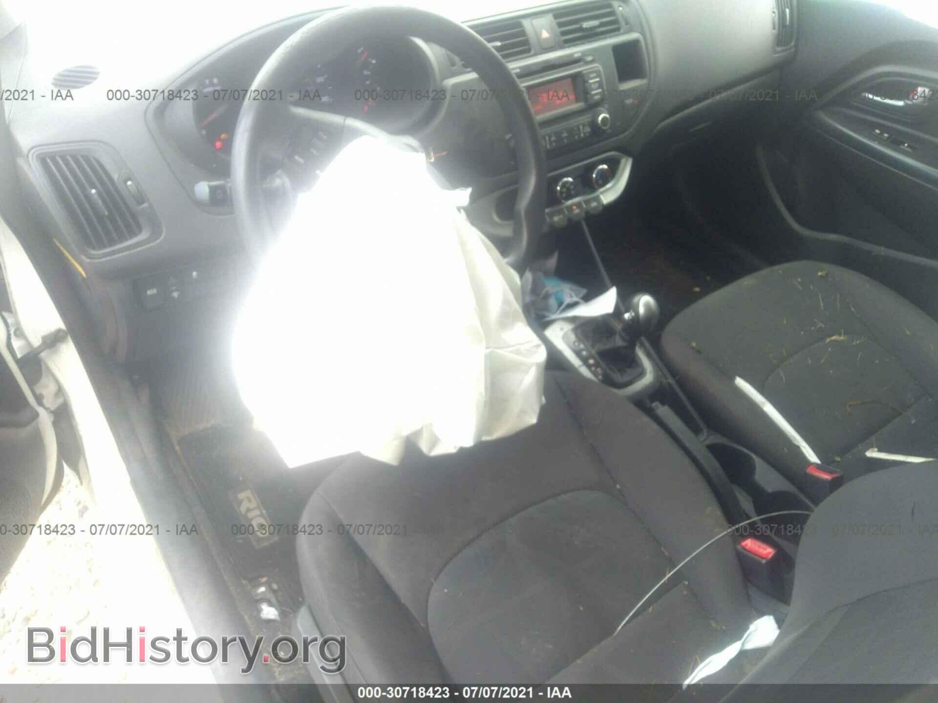 2015 KIA RIO - VIN: KNADM4A37F6426194 - Фото 5