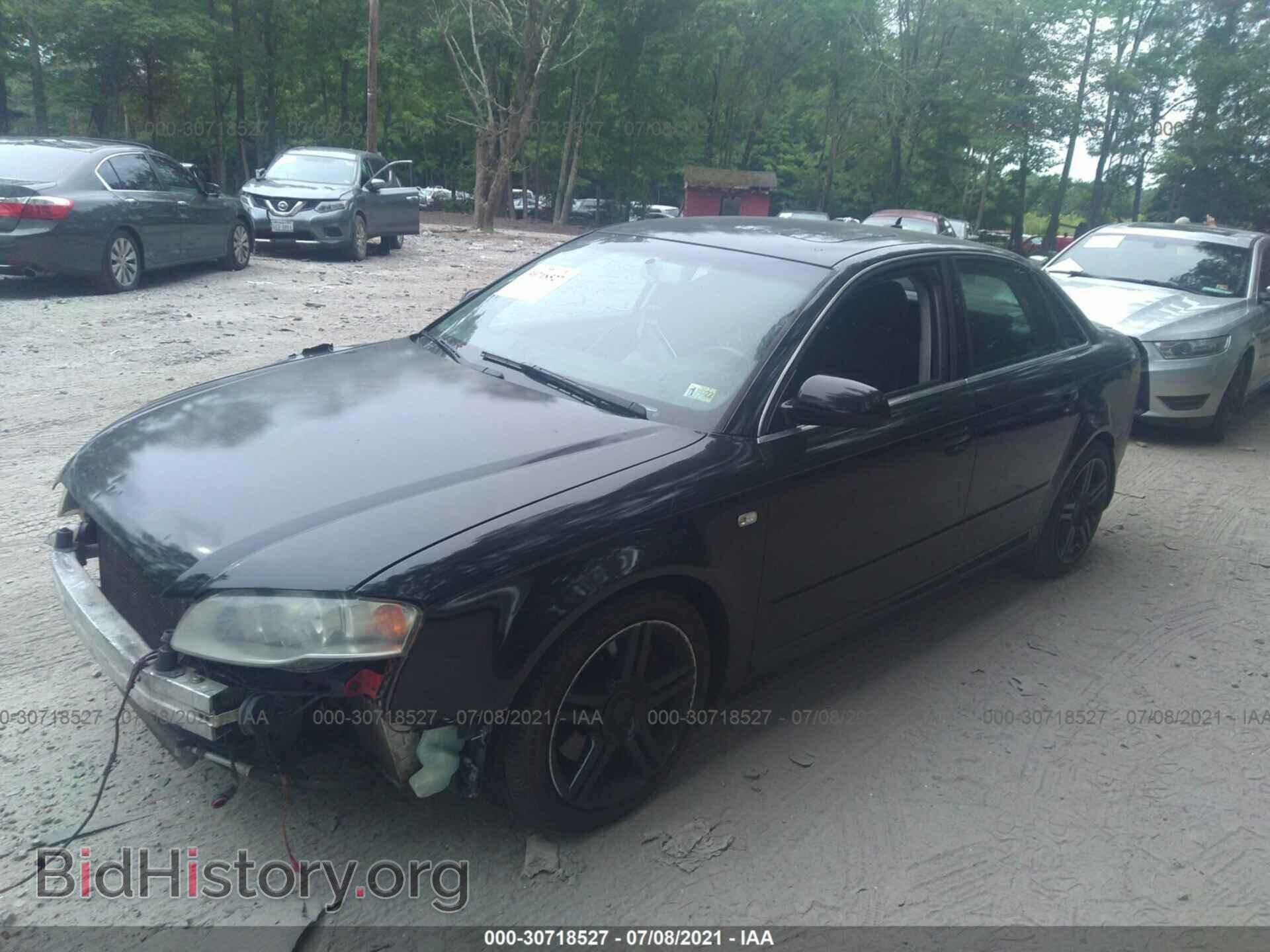 2008 AUDI A4 - VIN: WAUDF78EX8A039691 - Фото 2